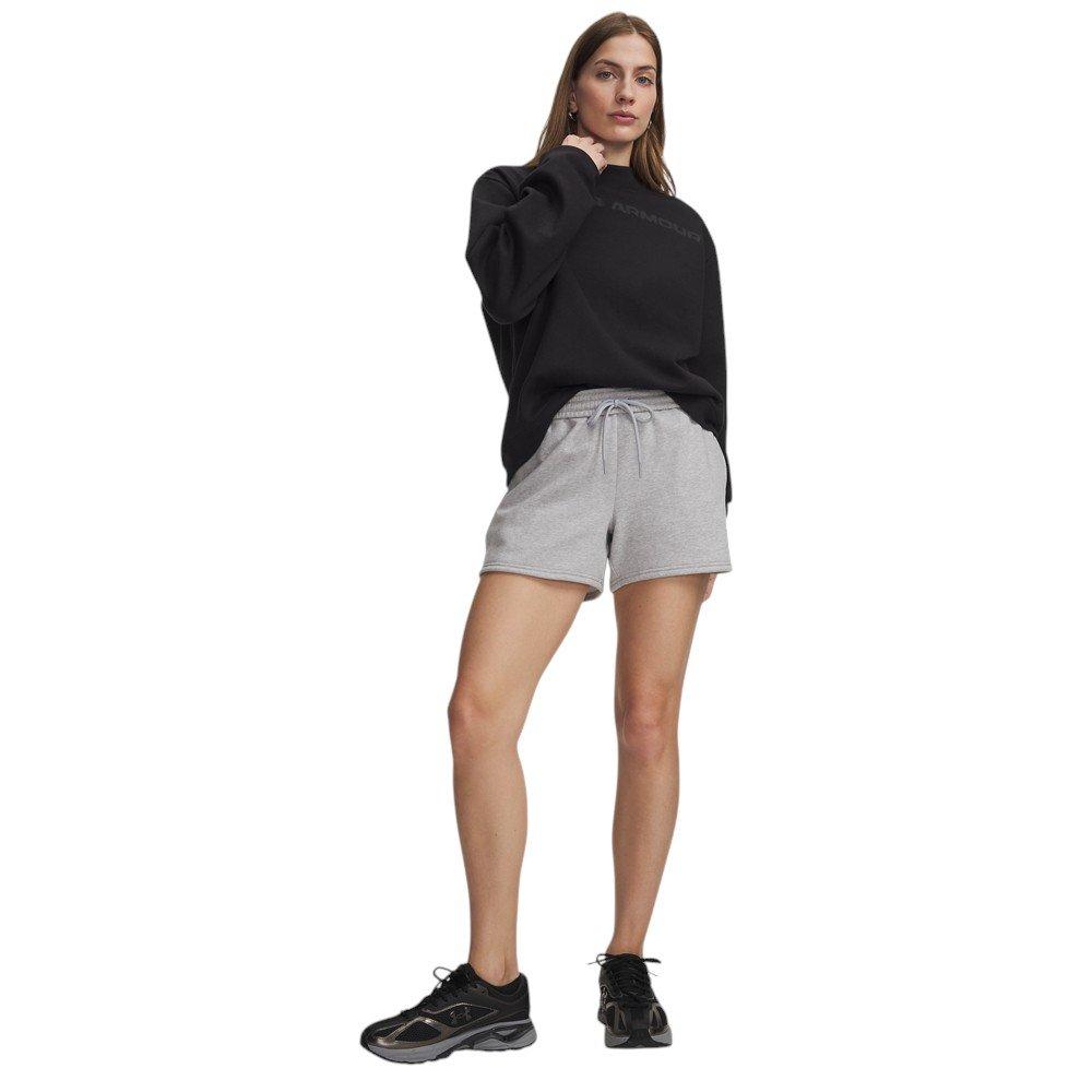 Under Armour Women's Icon Fleece Shorts - Grey - GREY