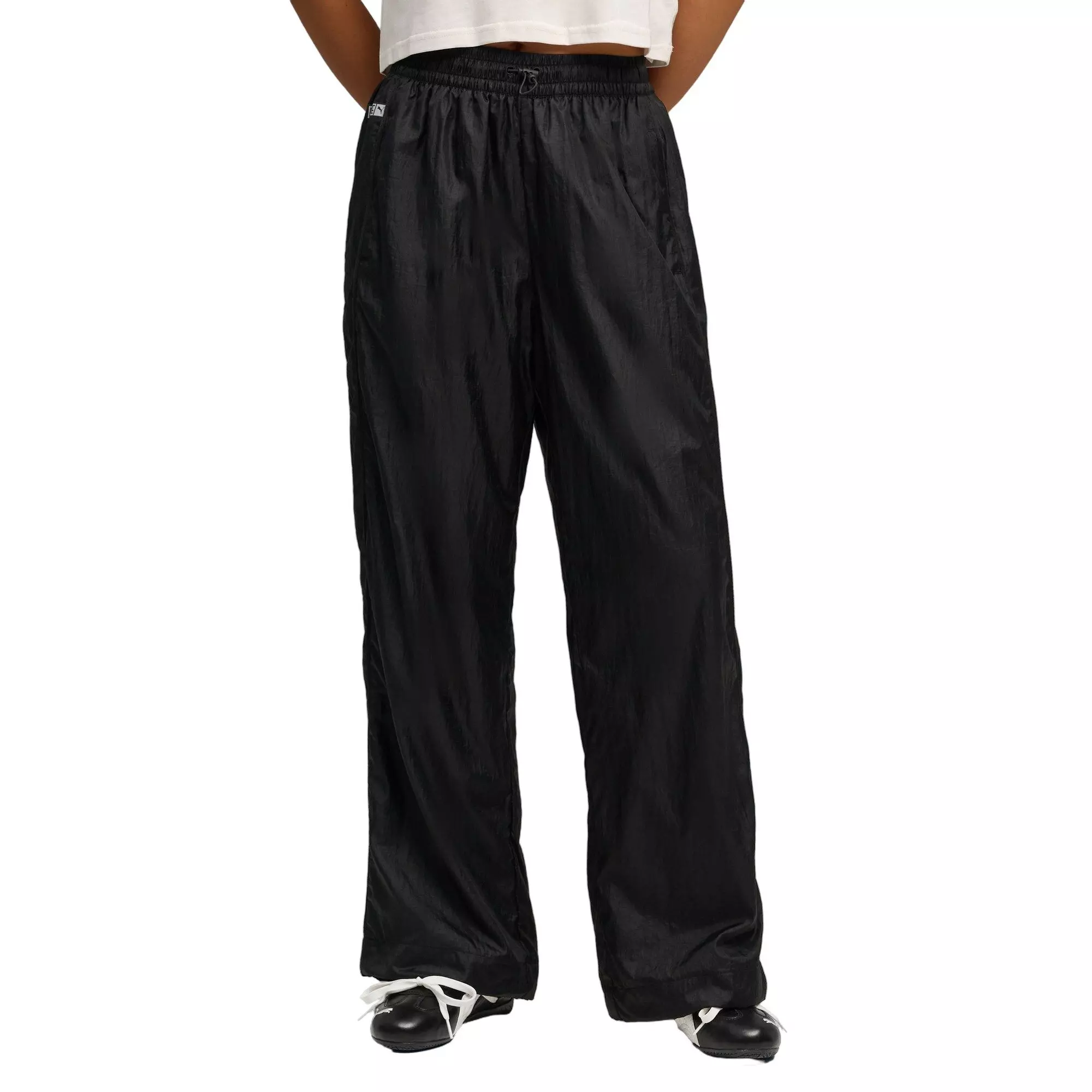 PUMA x ROSÉ T7 Women's Relaxed Track Pants -Black - BLACK
