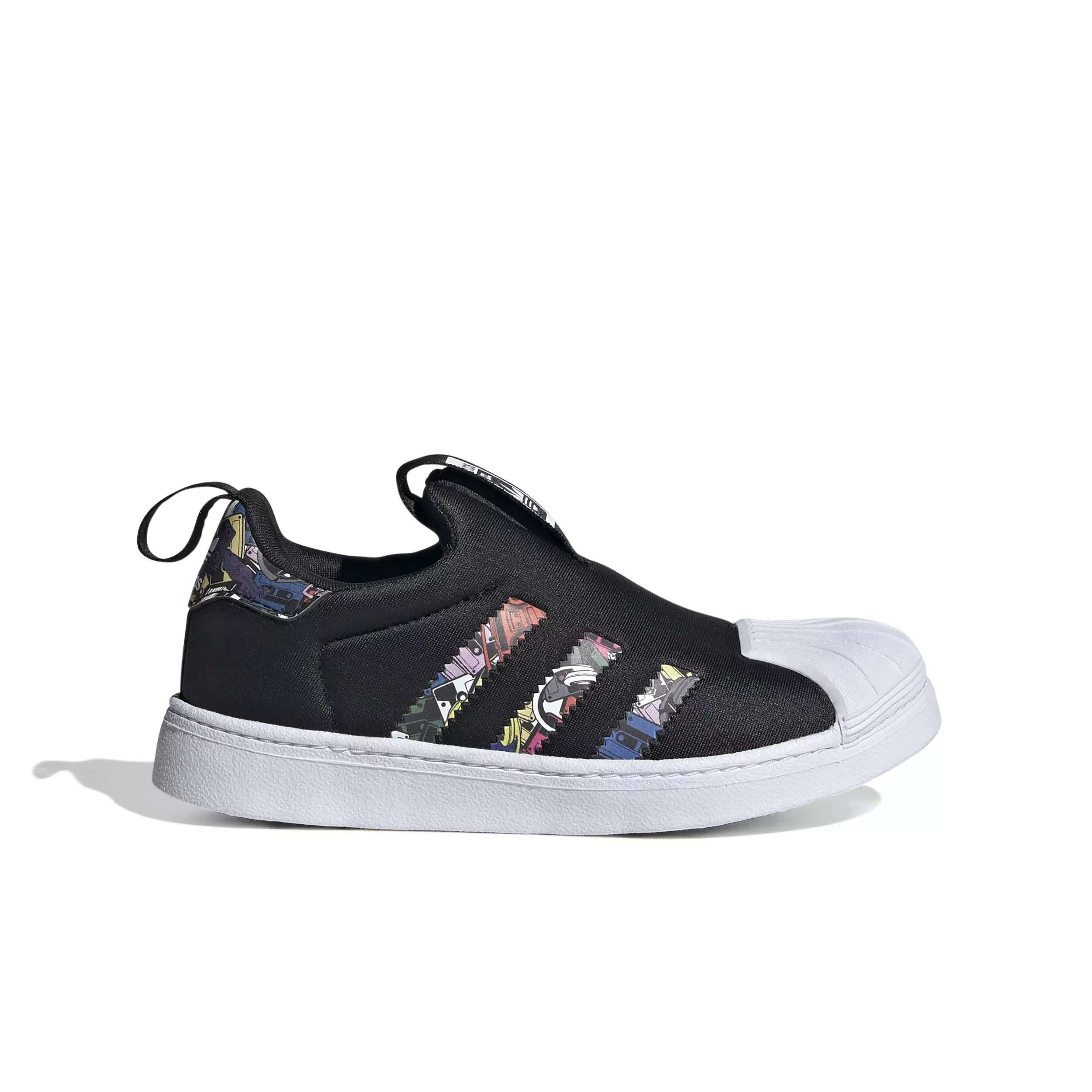 adidas Originals Superstar 360 "Core Black/Ftwr White/Ftwr White" Preschool Boys' Shoe - BLACK/WHITE/WHITE