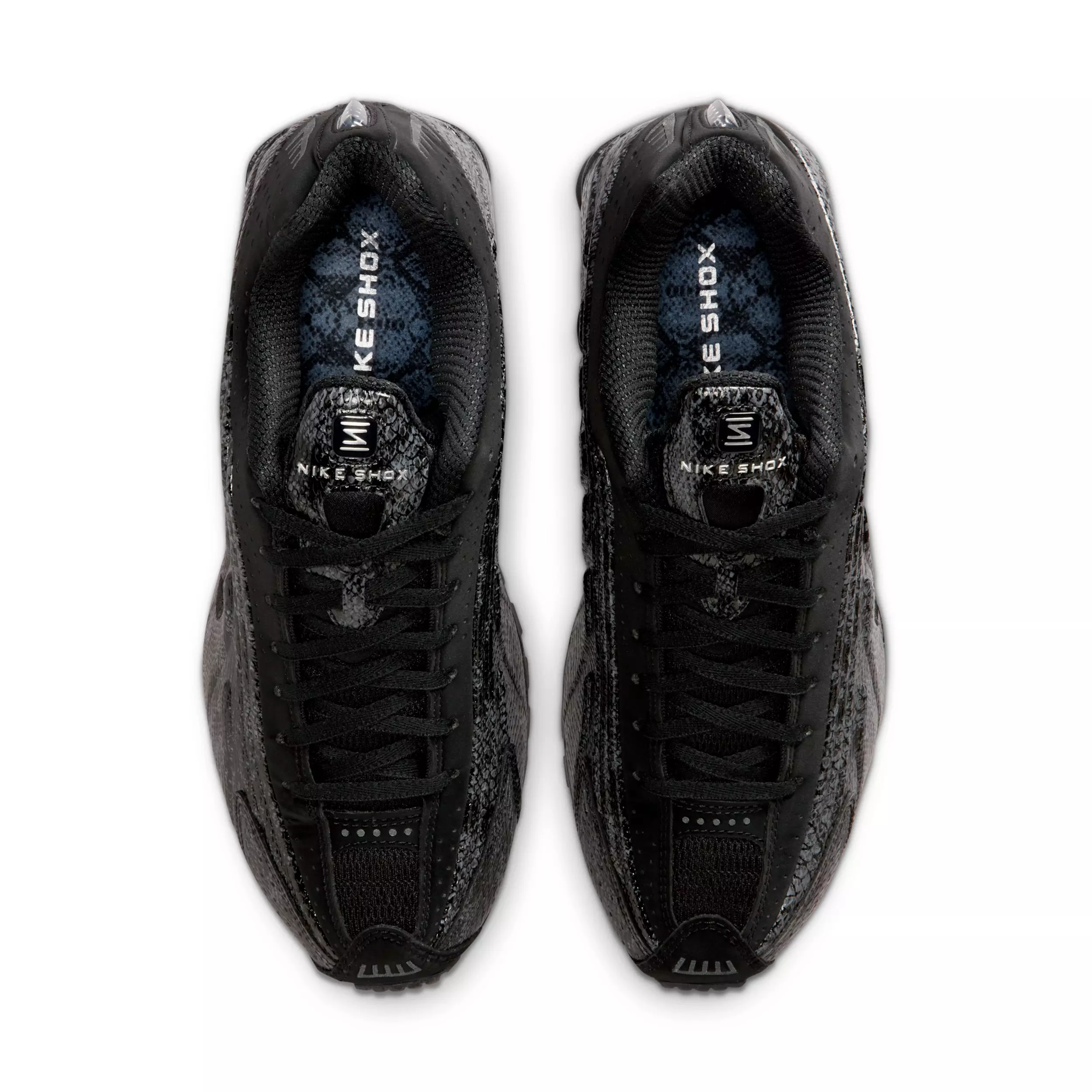 Nike Shox R4 "Black/Metallic Silver/Dark Grey/Black" Women's Shoe - BLACK/SILVER/DK GREY/BLACK