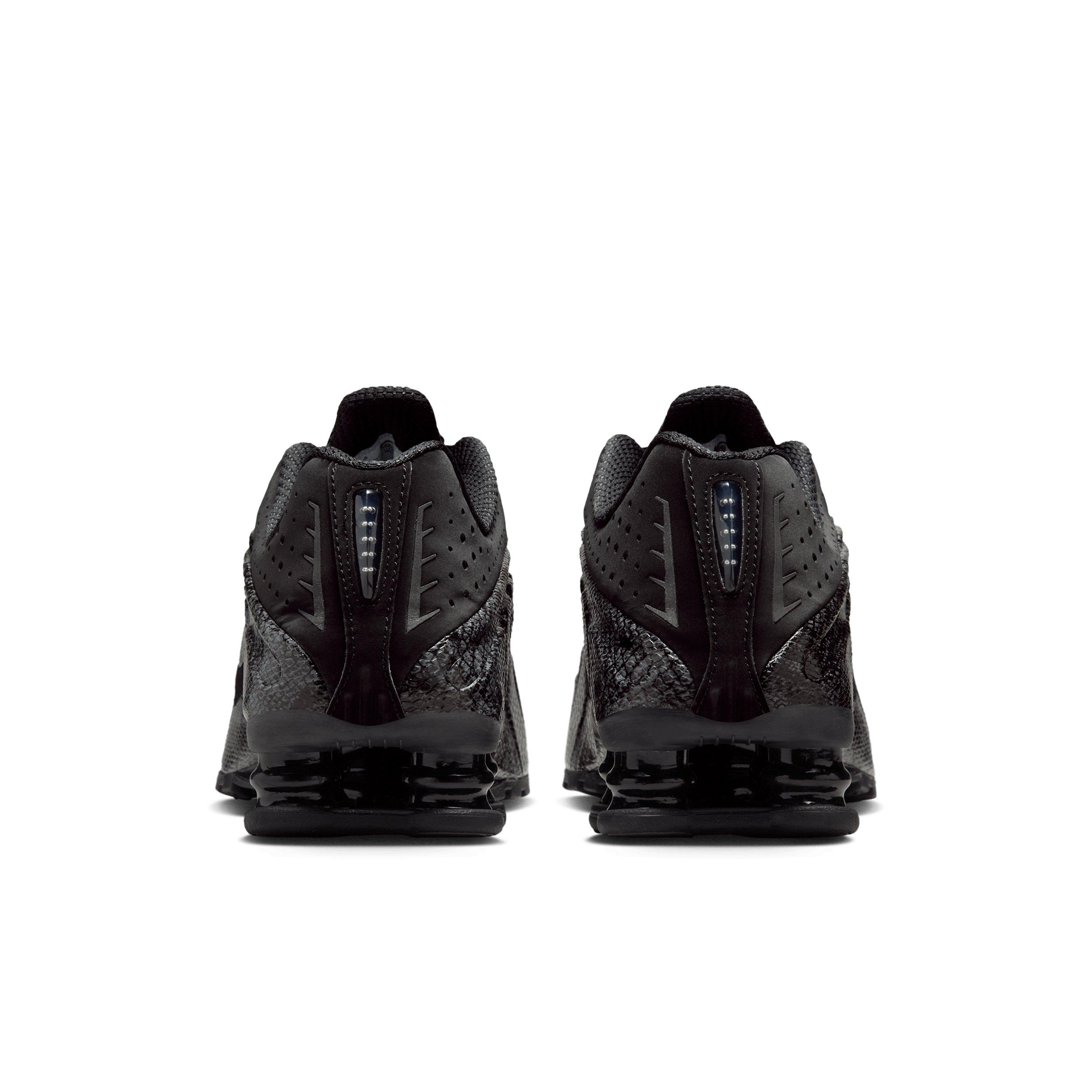 Nike Shox R4 "Black/Metallic Silver/Dark Grey/Black" Women's Shoe - BLACK/SILVER/DK GREY/BLACK Thumbnail View 5