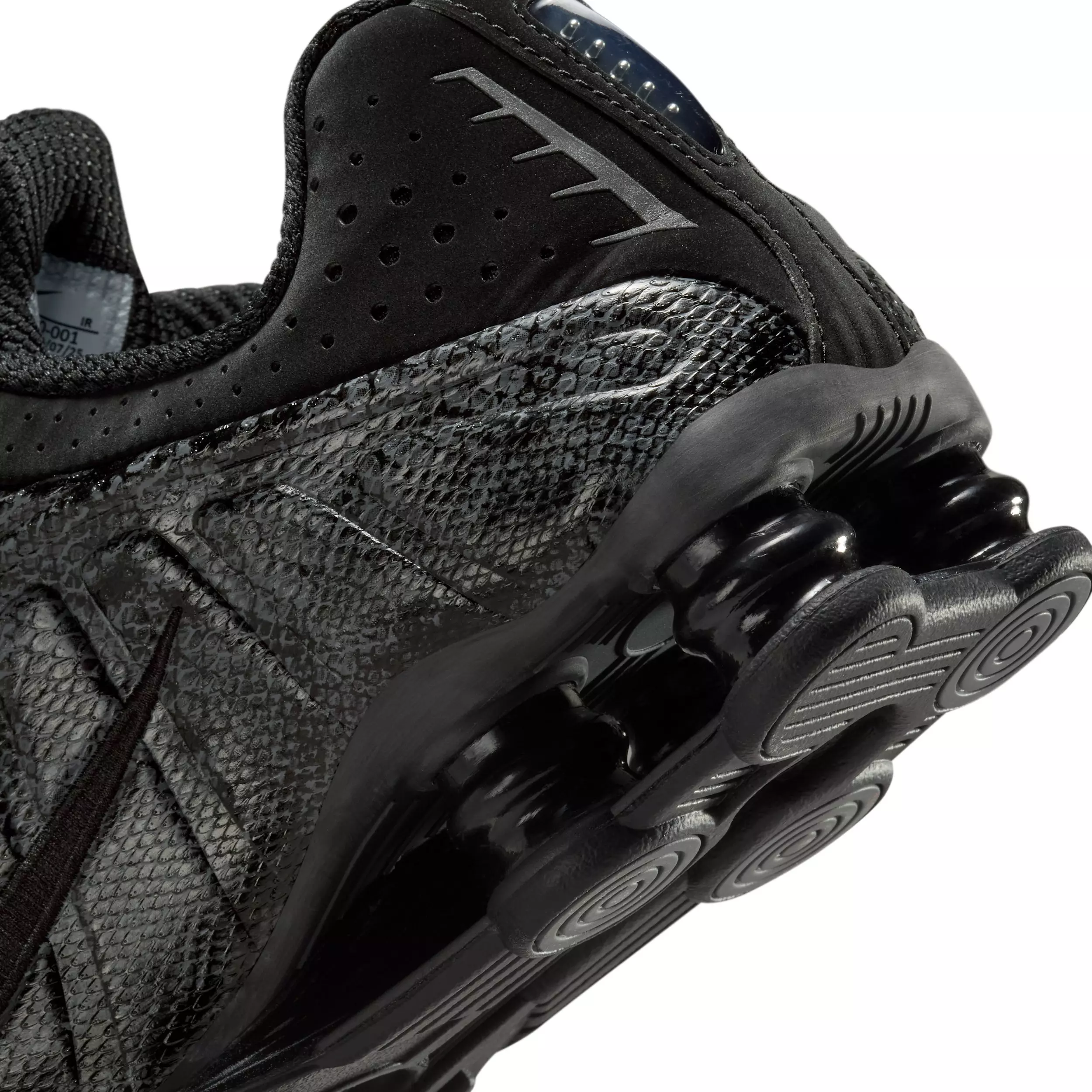 Nike Shox R4 "Black/Metallic Silver/Dark Grey/Black" Women's Shoe - BLACK/SILVER/DK GREY/BLACK