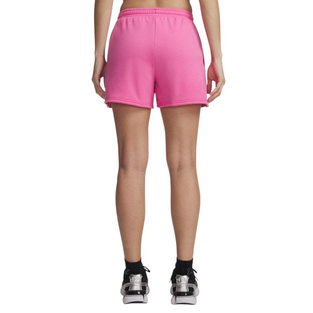 Under Armour Women's Icon Fleece Shorts - Pink - PINK