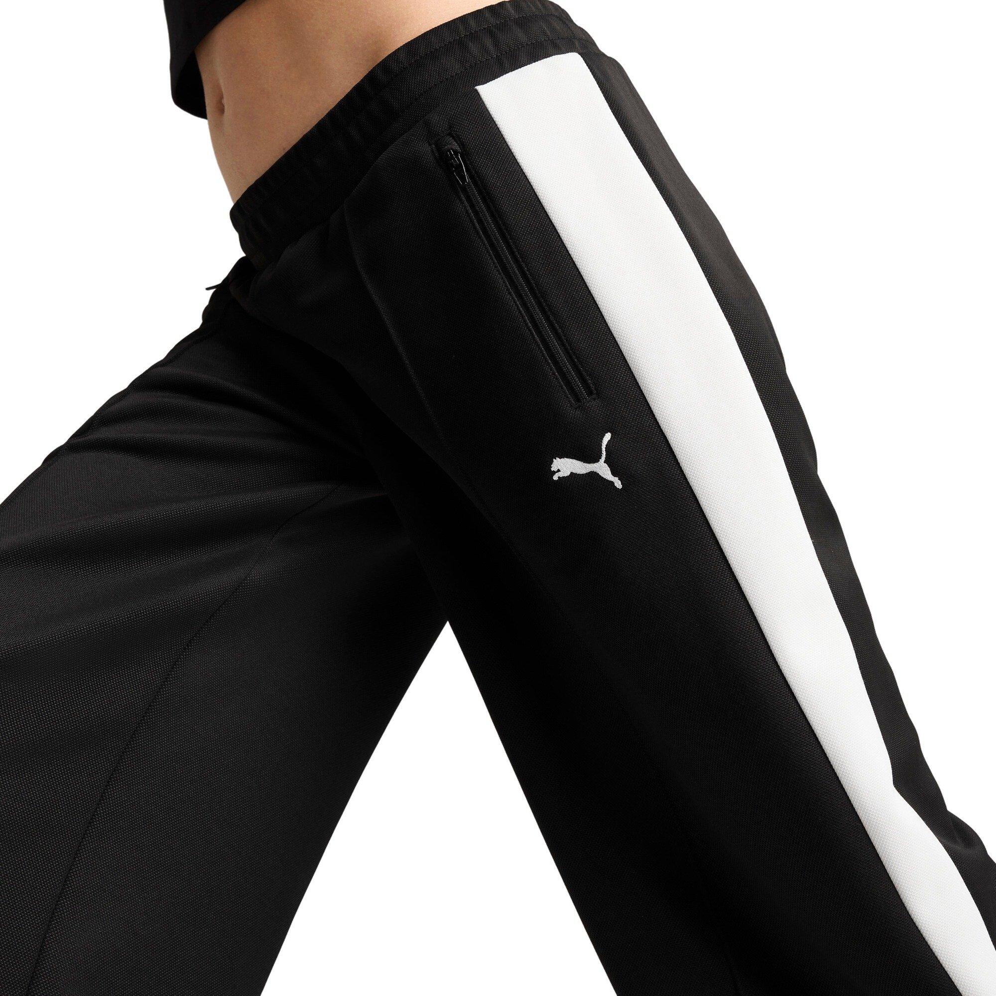 PUMA Women's T7 Low Rise Track Pants -Black - BLACK Thumbnail View 4
