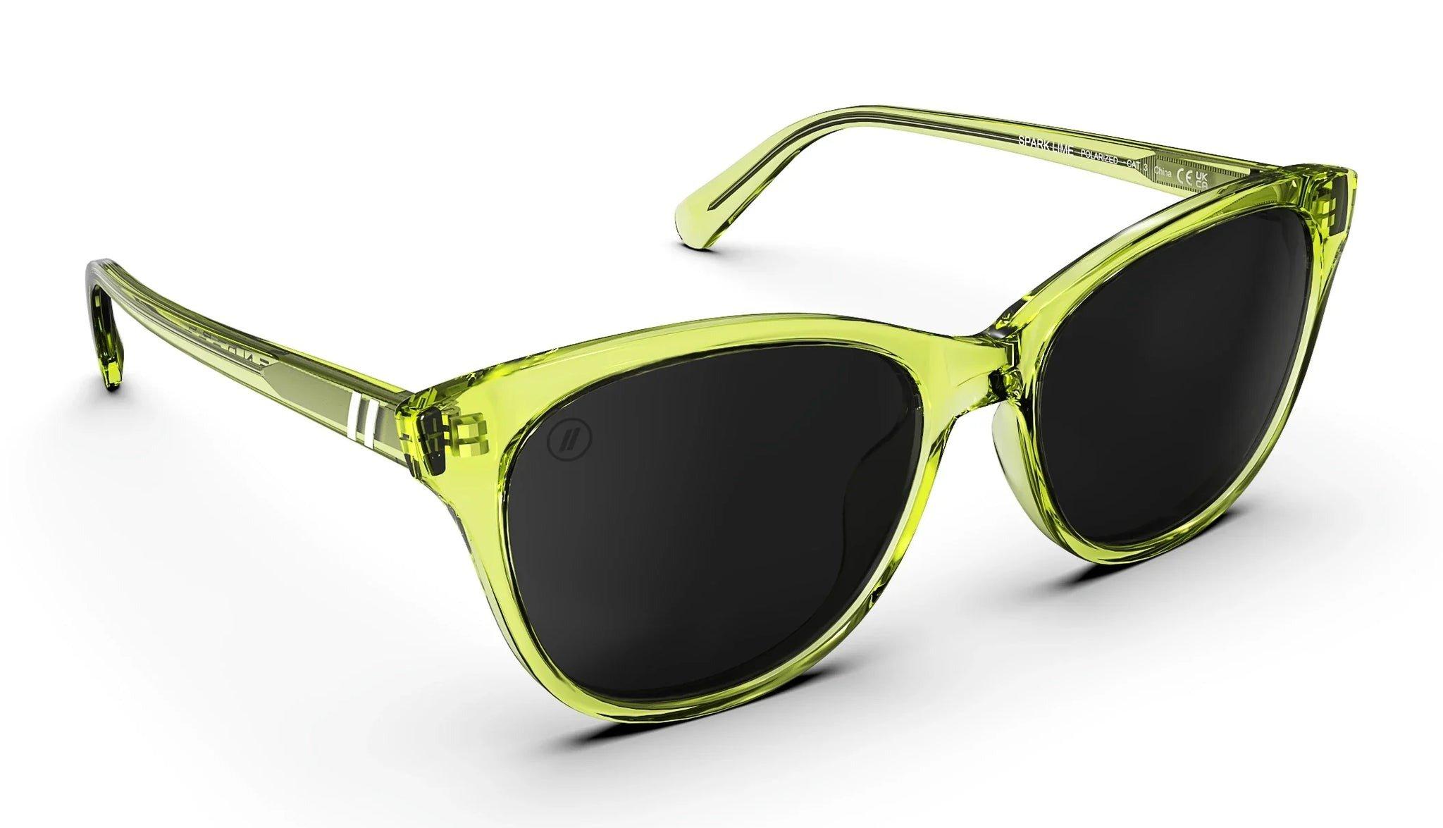 Blenders Palmy Spark Lime Sunglasses - GREEN Thumbnail View 4