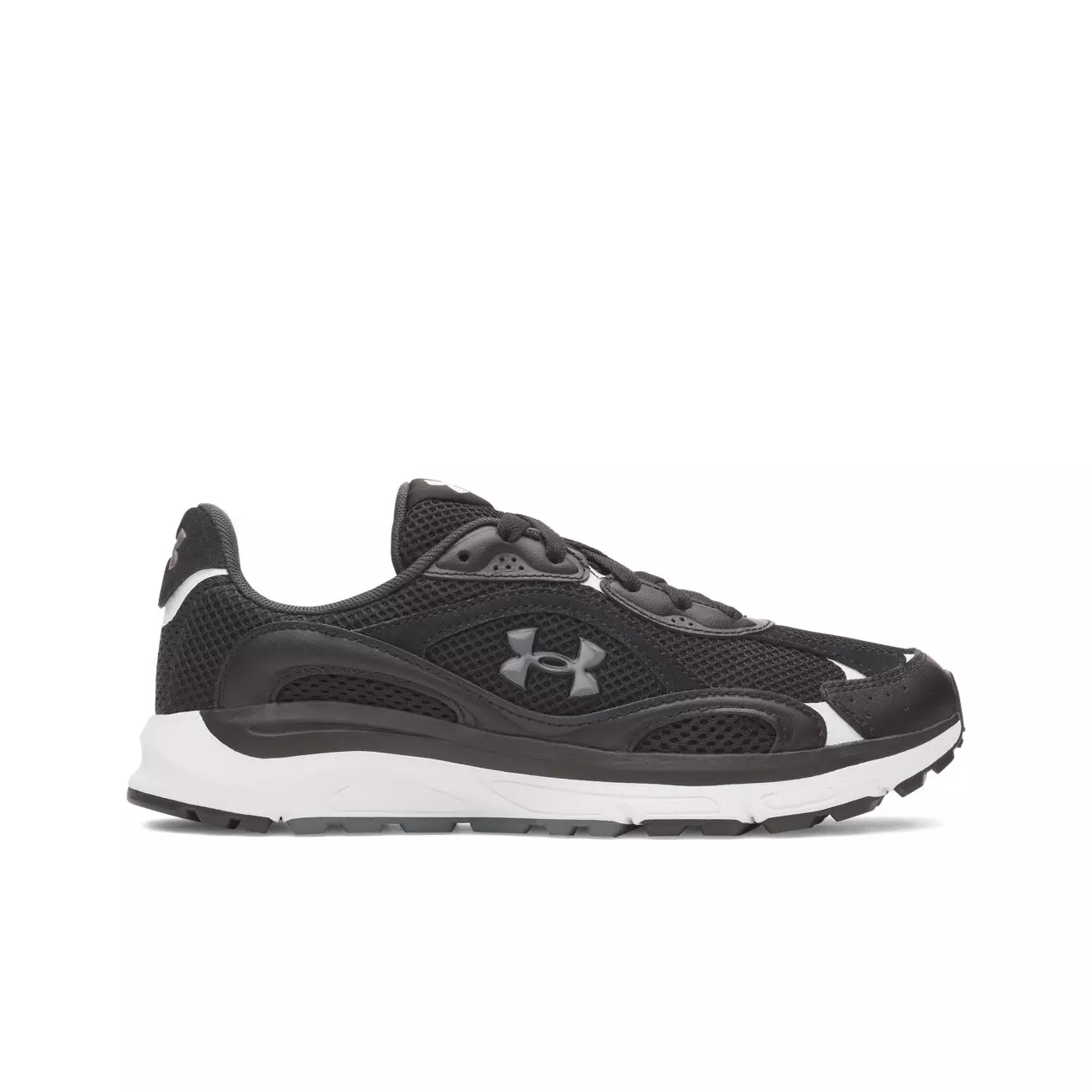 Under Armour Tech Runner "Black/Black/Castlerock" Women's Shoe - BLACK/BLACK/CASTLEROCK