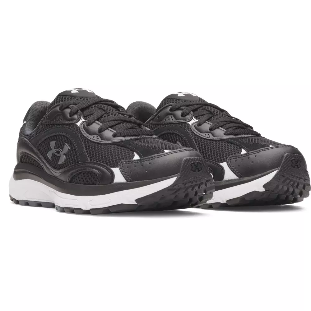Under Armour Tech Runner "Black/Black/Castlerock" Women's Shoe - BLACK/BLACK/CASTLEROCK