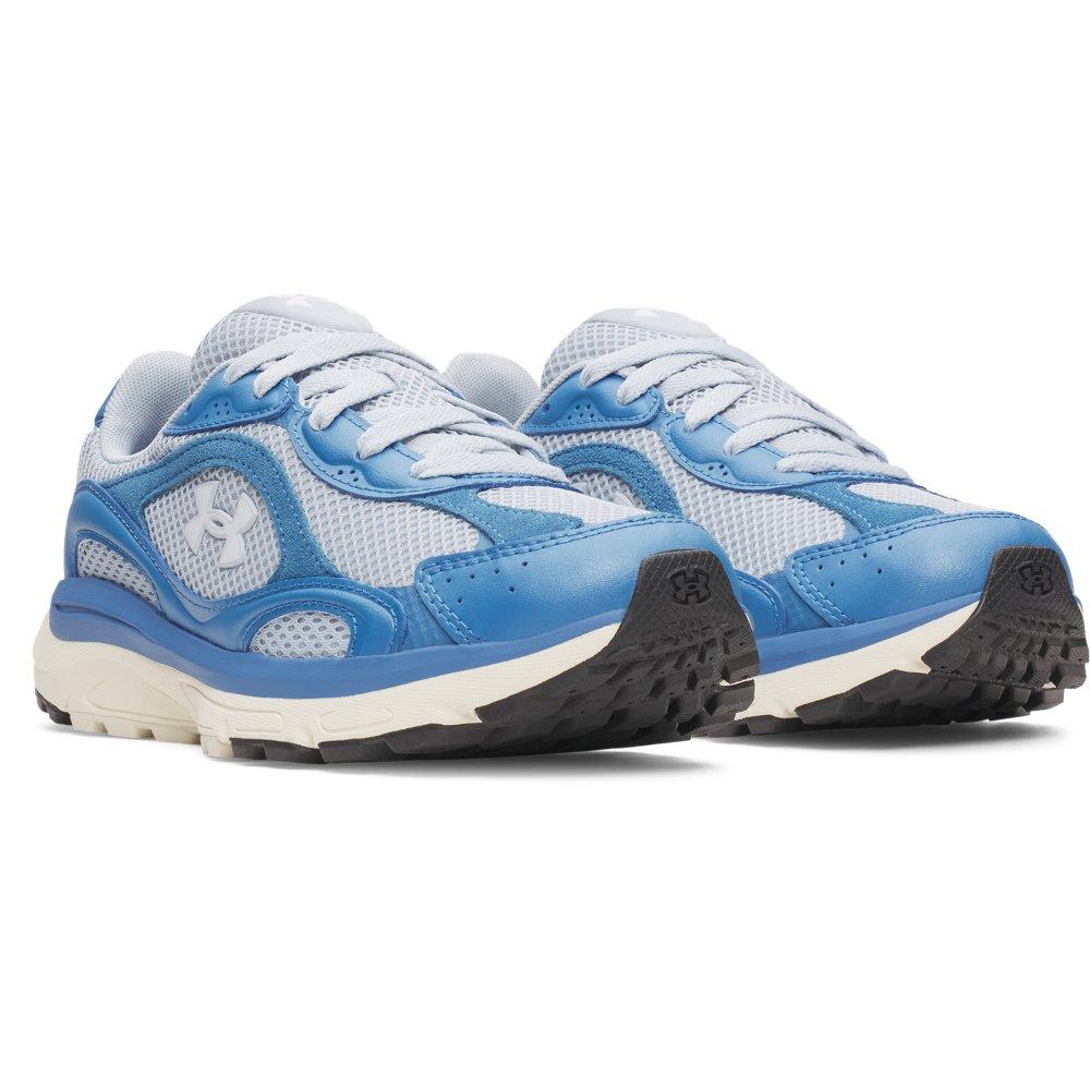Under Armour Tech Runner "Blue Fog/Aegean Blue/White" Women's Shoe - BLUE/BLUE/WHITE