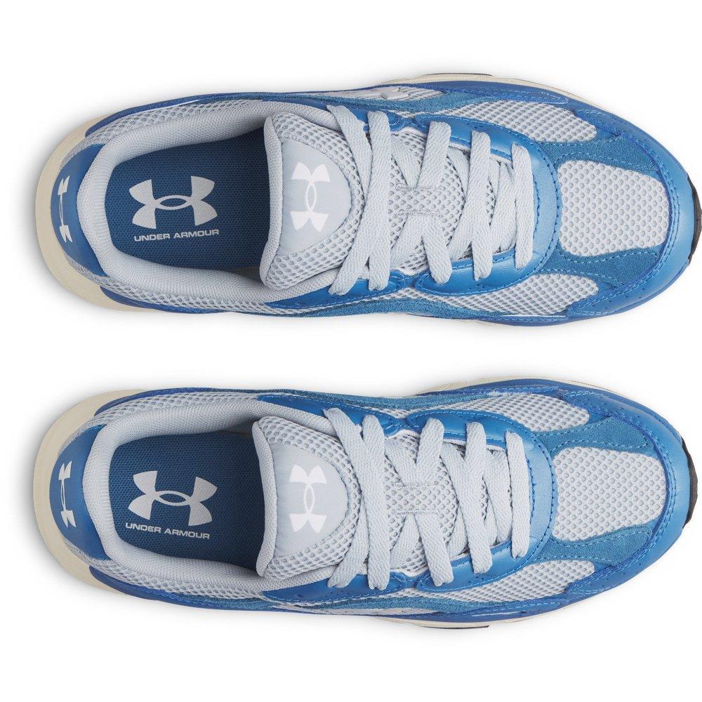 Under Armour Tech Runner "Blue Fog/Aegean Blue/White" Women's Shoe - BLUE/BLUE/WHITE