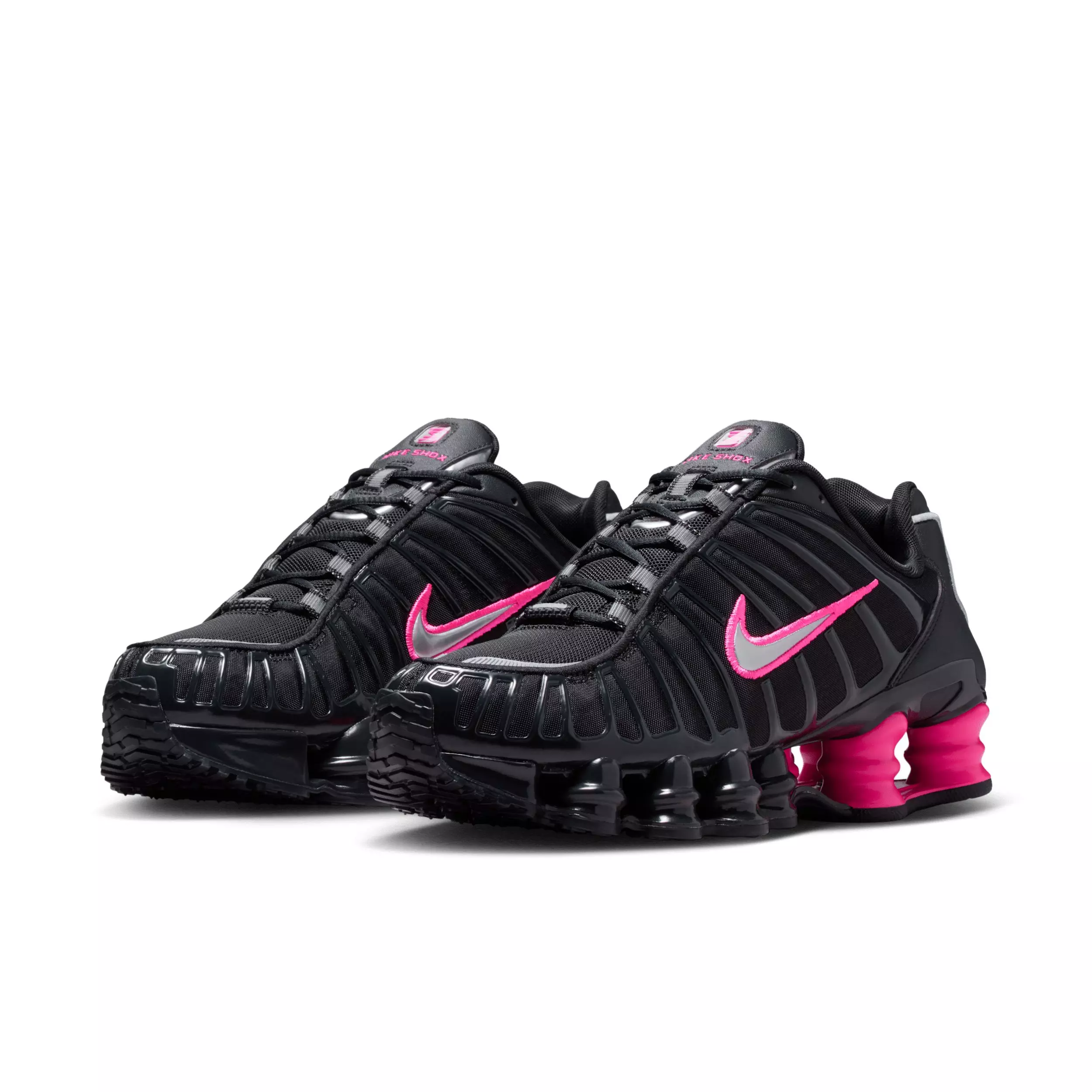 Nike Shox TL "Off Noir/Hyper Pink/Metallic Silver" Women's Shoe - OFF NOIR/PINK/SILVER