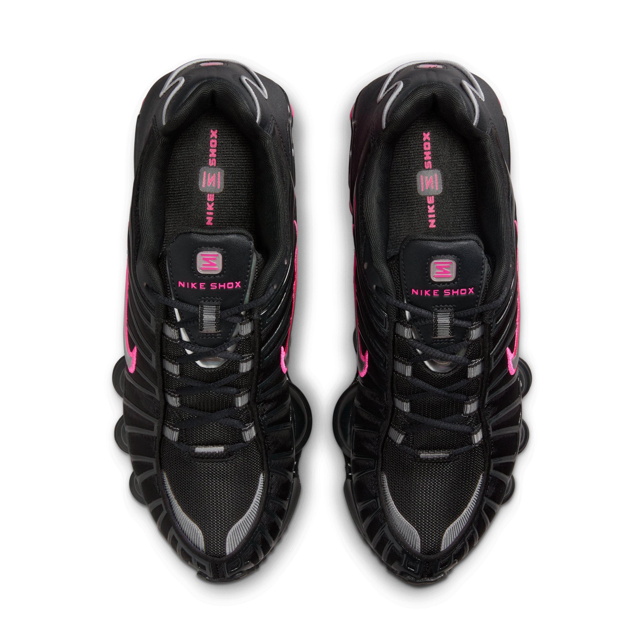 Nike Shox TL "Off Noir/Hyper Pink/Metallic Silver" Women's Shoe - OFF NOIR/PINK/SILVER Thumbnail View 4