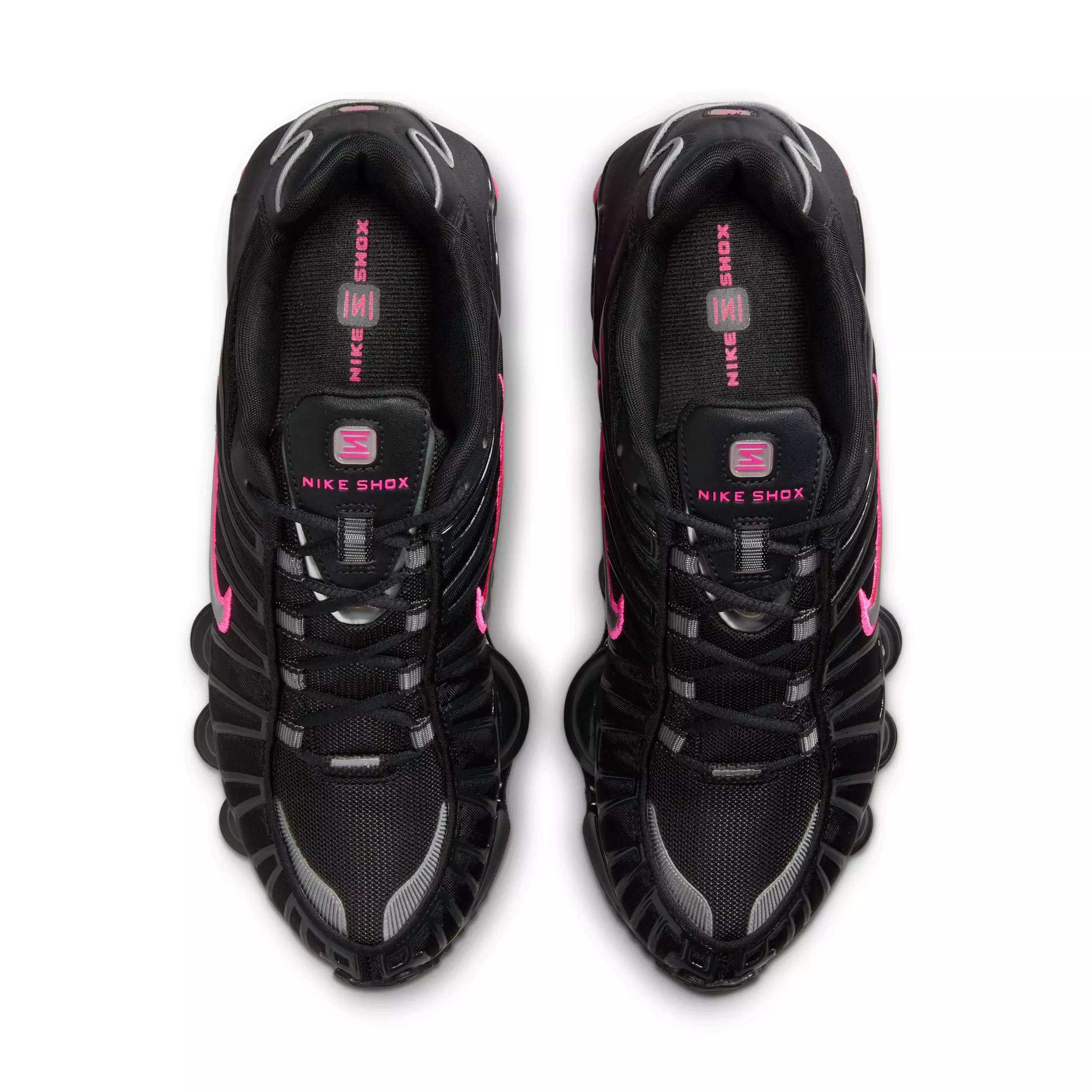 Nike Shox TL "Off Noir/Hyper Pink/Metallic Silver" Women's Shoe - OFF NOIR/PINK/SILVER