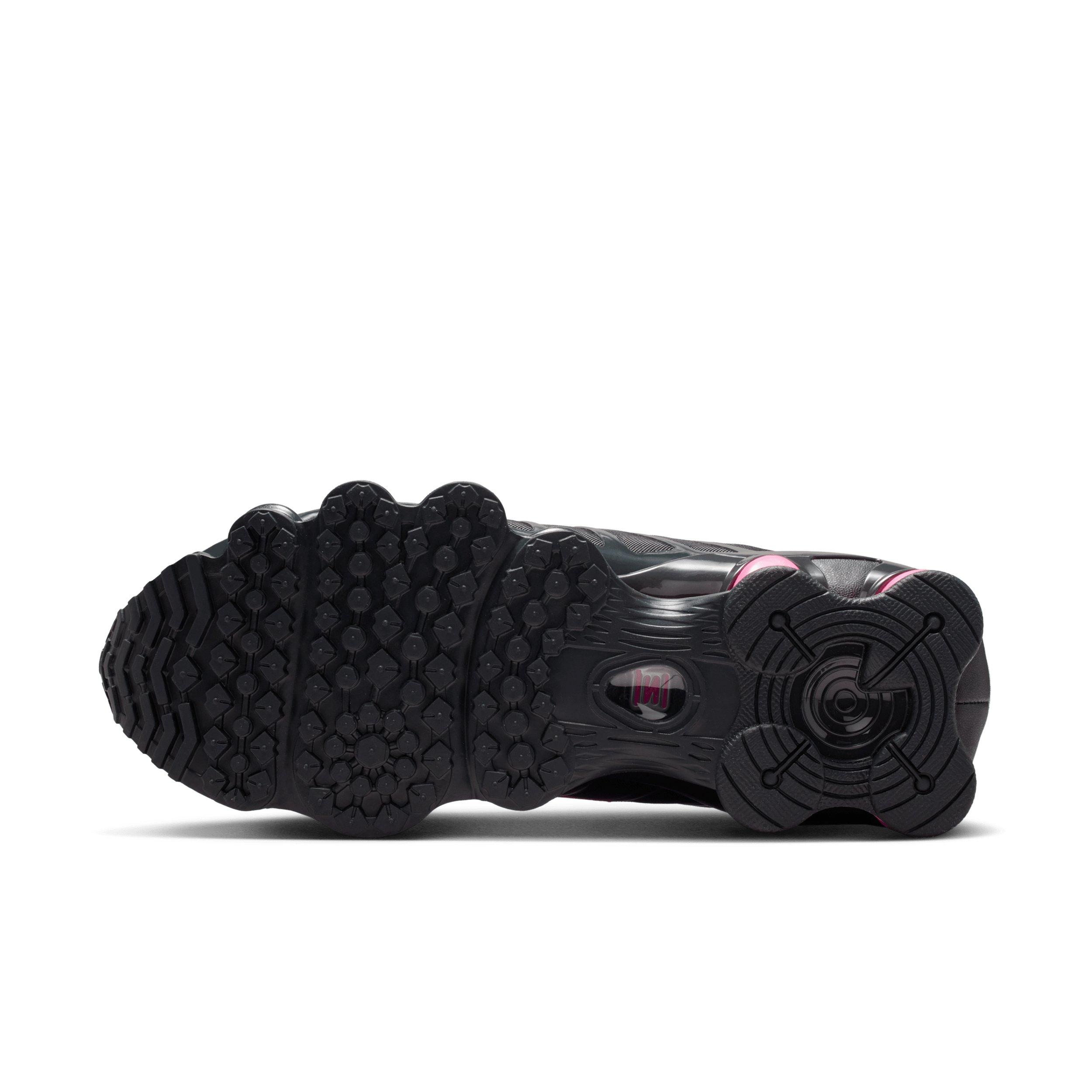Nike Shox TL "Off Noir/Hyper Pink/Metallic Silver" Women's Shoe - OFF NOIR/PINK/SILVER Thumbnail View 6