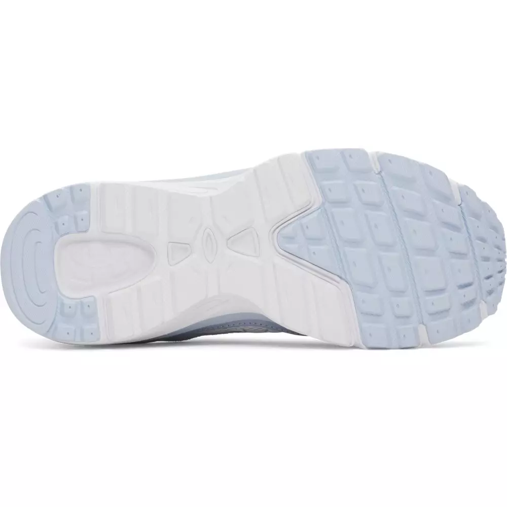 Under Armour Tech Runner "White/Spackle Blue/Blue Smoke" Women's Shoe - WHITE/BLUE/BLUE