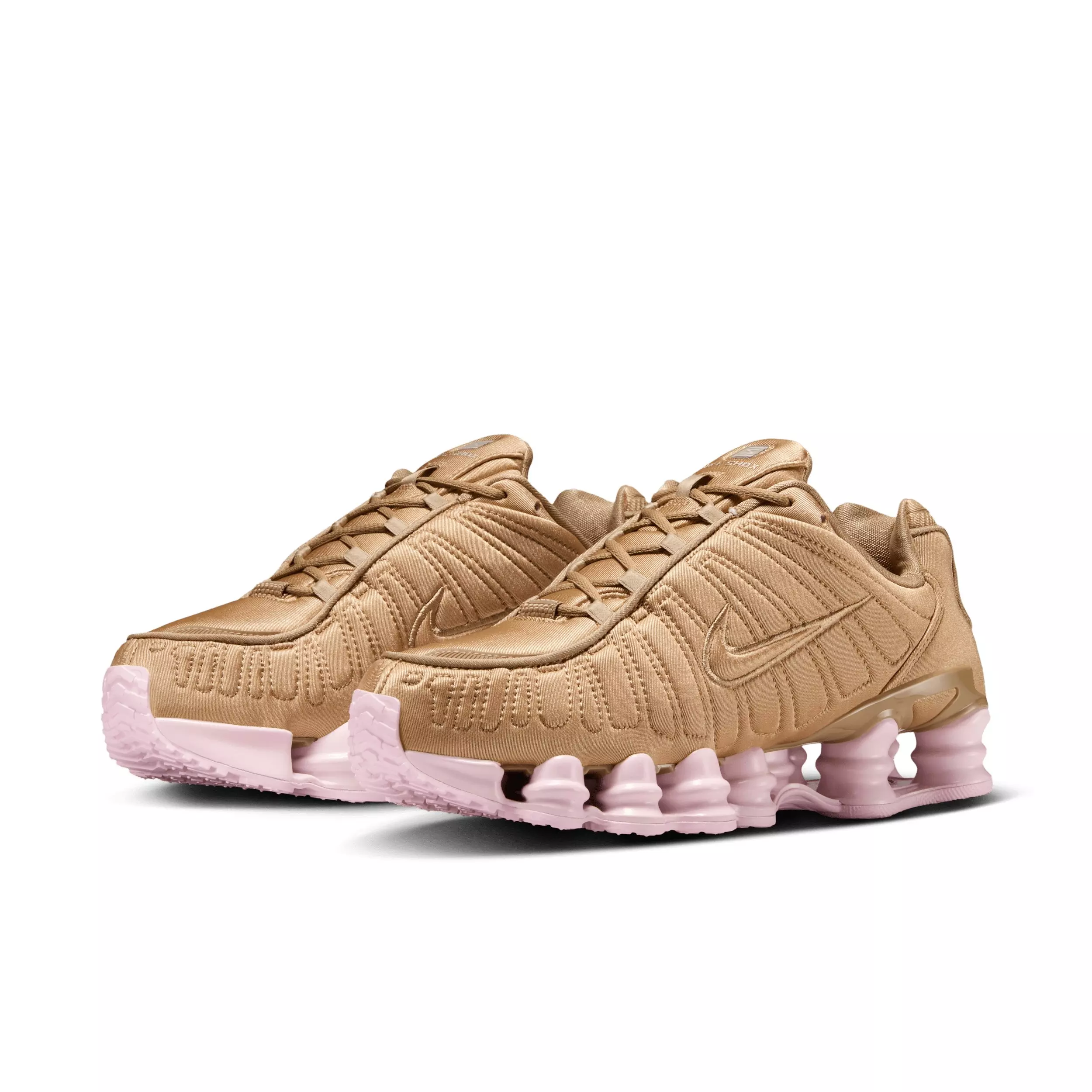 Nike Shox TL "Filbert/Pink Foam/Metallic Silver/Filbert" Women's Shoe - FILBERT/PINK/SILVER/FILBERT