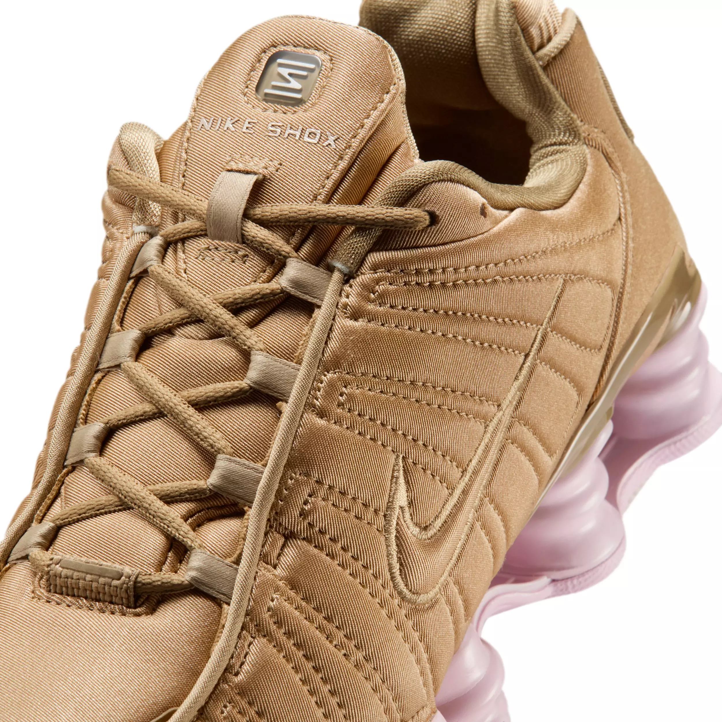 Nike Shox TL "Filbert/Pink Foam/Metallic Silver/Filbert" Women's Shoe - FILBERT/PINK/SILVER/FILBERT