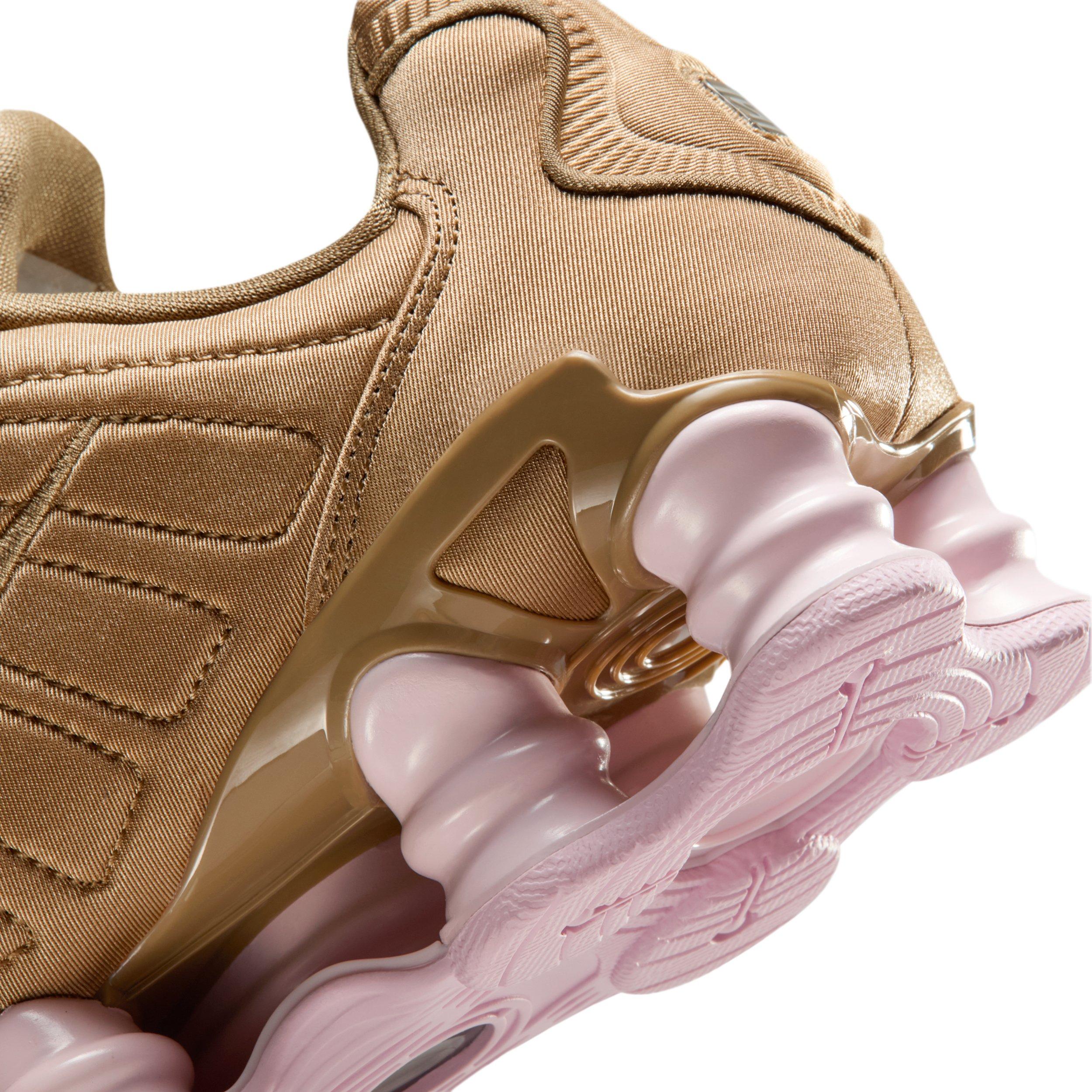 Nike Shox TL "Filbert/Pink Foam/Metallic Silver/Filbert" Women's Shoe - FILBERT/PINK/SILVER/FILBERT Thumbnail View 8