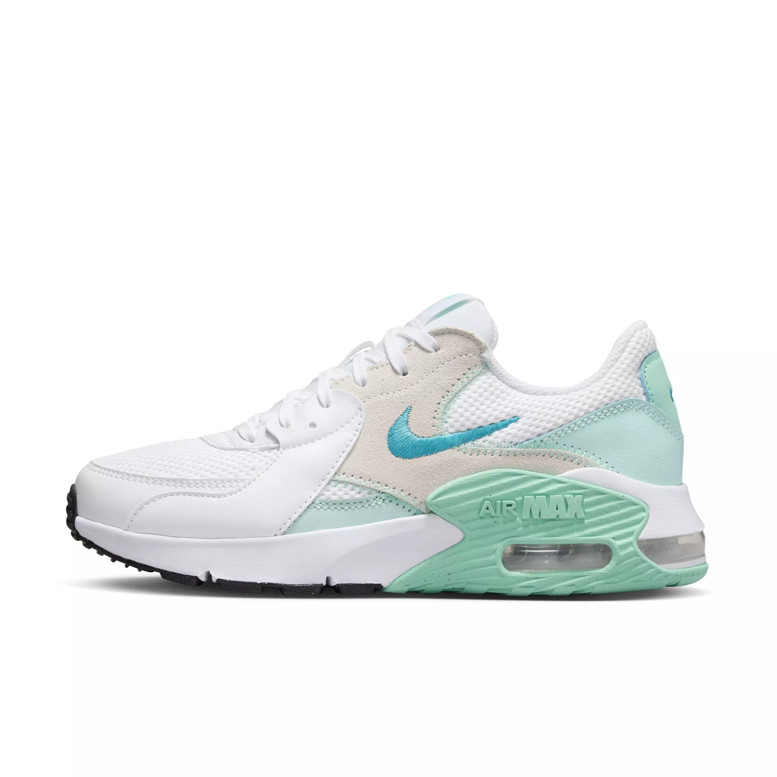 Nike Air Max Excee "White/Jade Ice/Black/Teal Nebula" Women's Shoe - WHITE/JADE/BLACK/TEAL