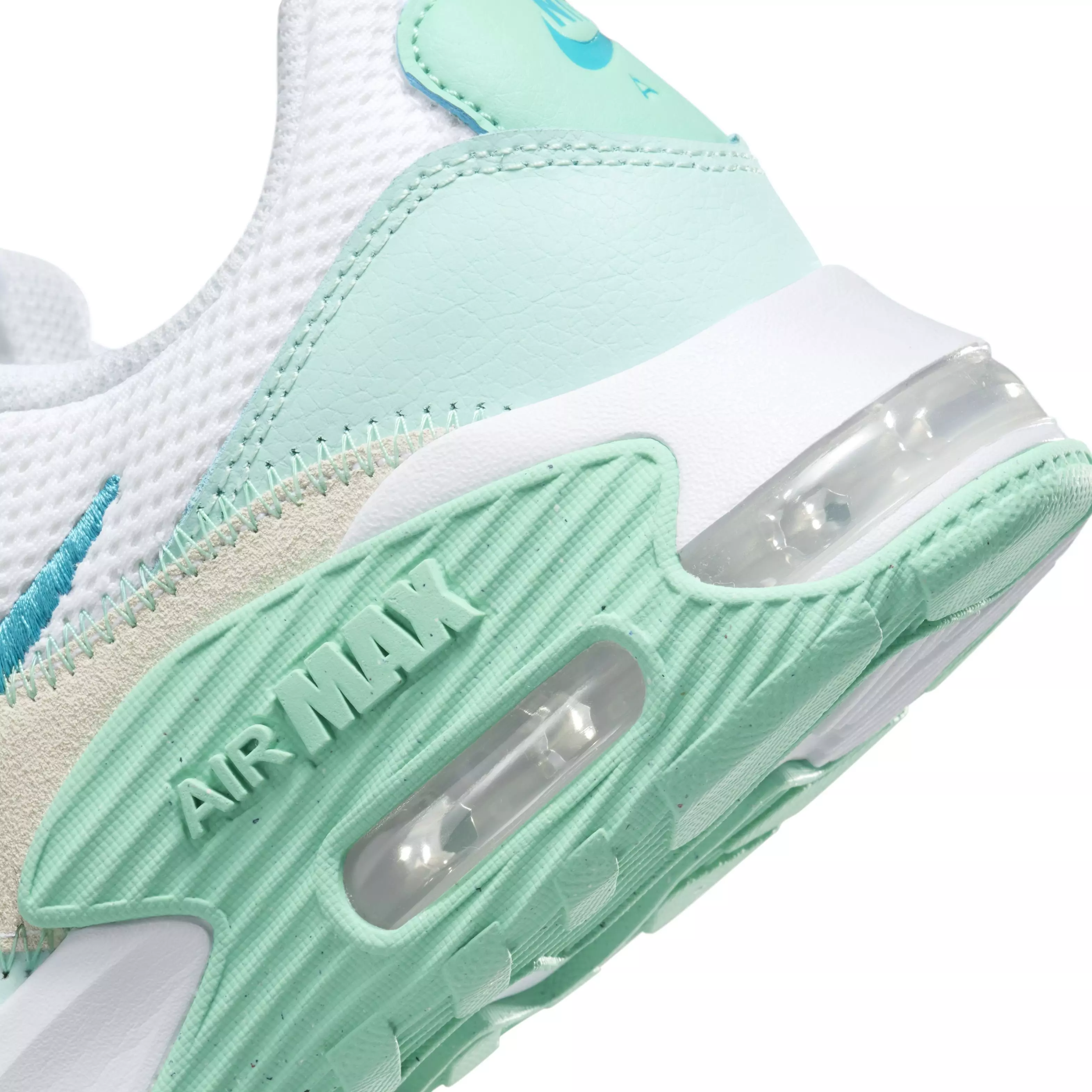 Nike Air Max Excee "White/Jade Ice/Black/Teal Nebula" Women's Shoe - WHITE/JADE/BLACK/TEAL