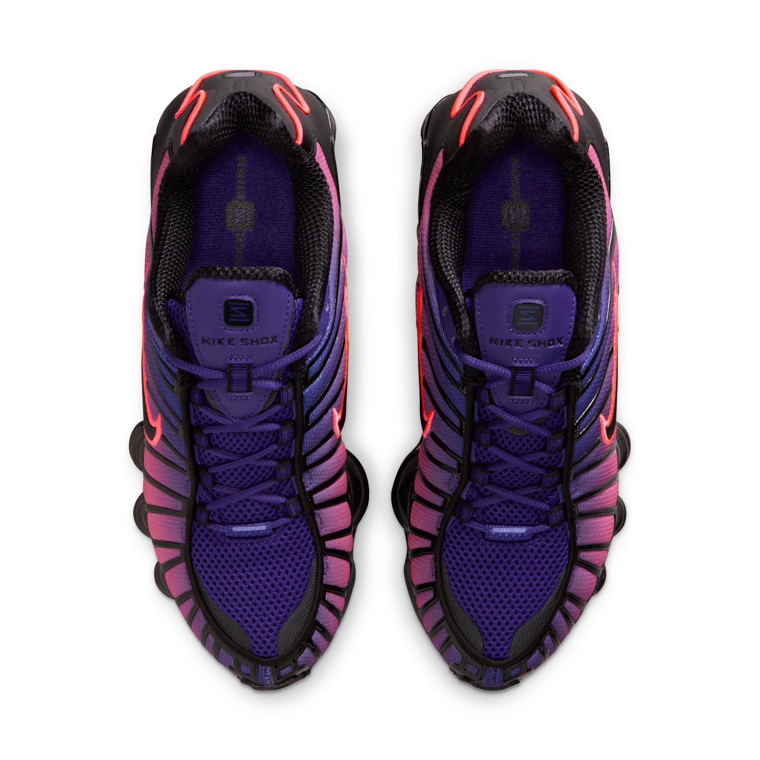 Nike Shox TL Fade "Court Purple/Metallic Black/Peony/Hot Lava" Women's Shoe - PURPLE/BLACK/PEONY/LAVA Thumbnail View 4