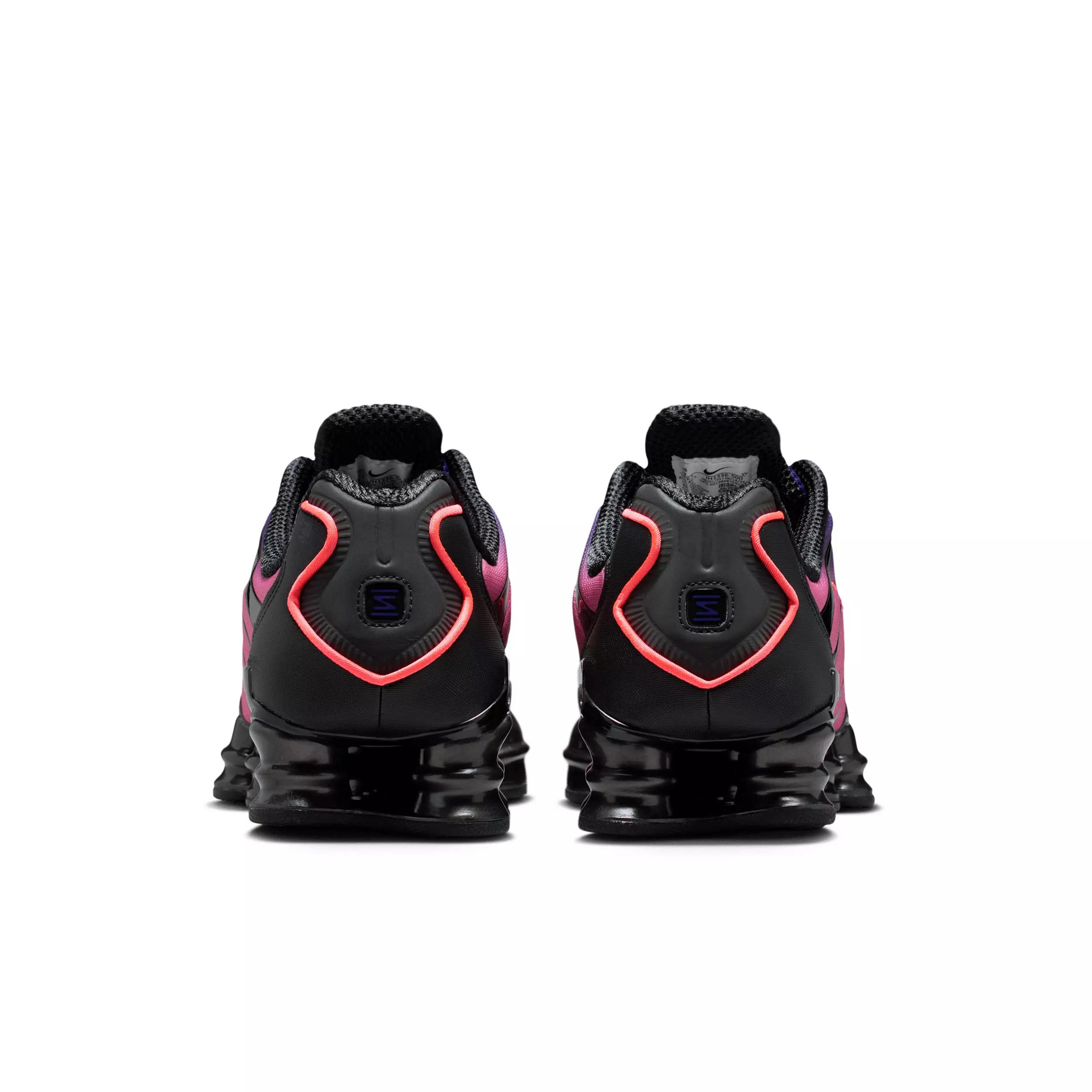 Nike Shox TL Fade "Court Purple/Metallic Black/Peony/Hot Lava" Women's Shoe - PURPLE/BLACK/PEONY/LAVA