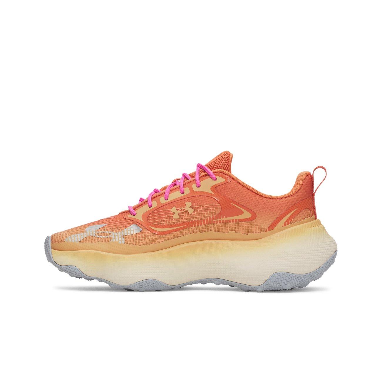 Under Armour Pulse "Dusty Coral/Terra Gold/Terra Gold" Women's Shoe - CORAL/GOLD/GOLD