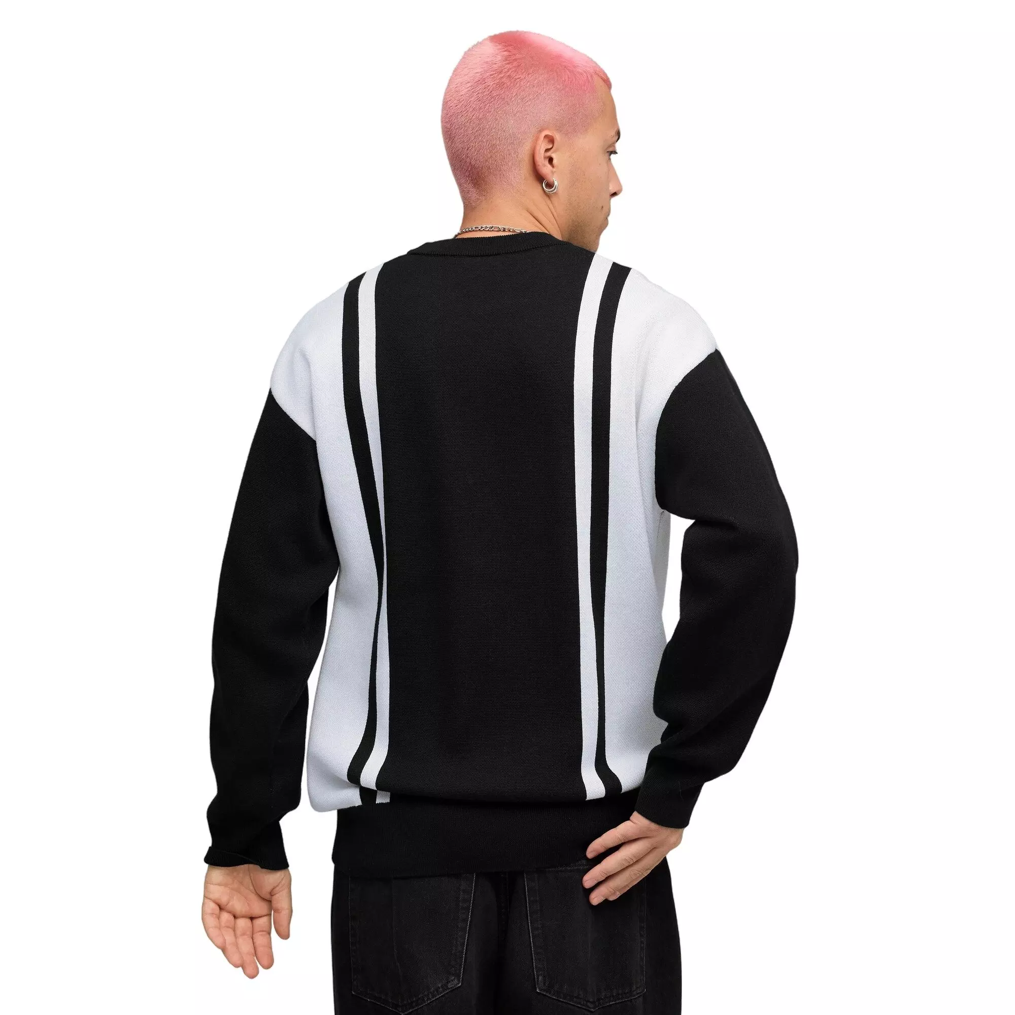 PUMA Men's FUTURE.PUMA.ARCHIVE Sweater -Black/White - BLACK/WHITE