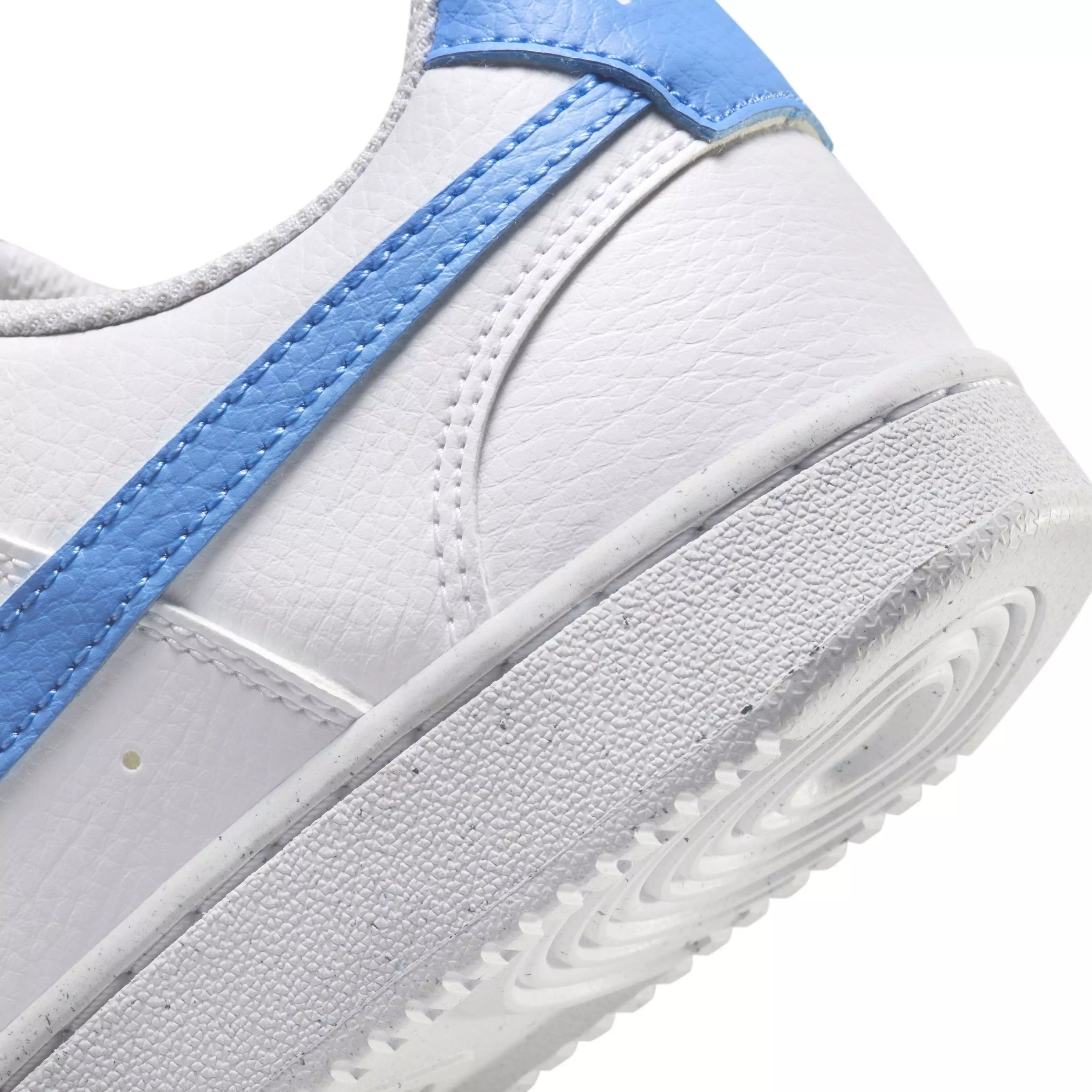 Nike Court Vision Low Next Nature "White/University Blue" Women's Shoe - WHITE/BLUE