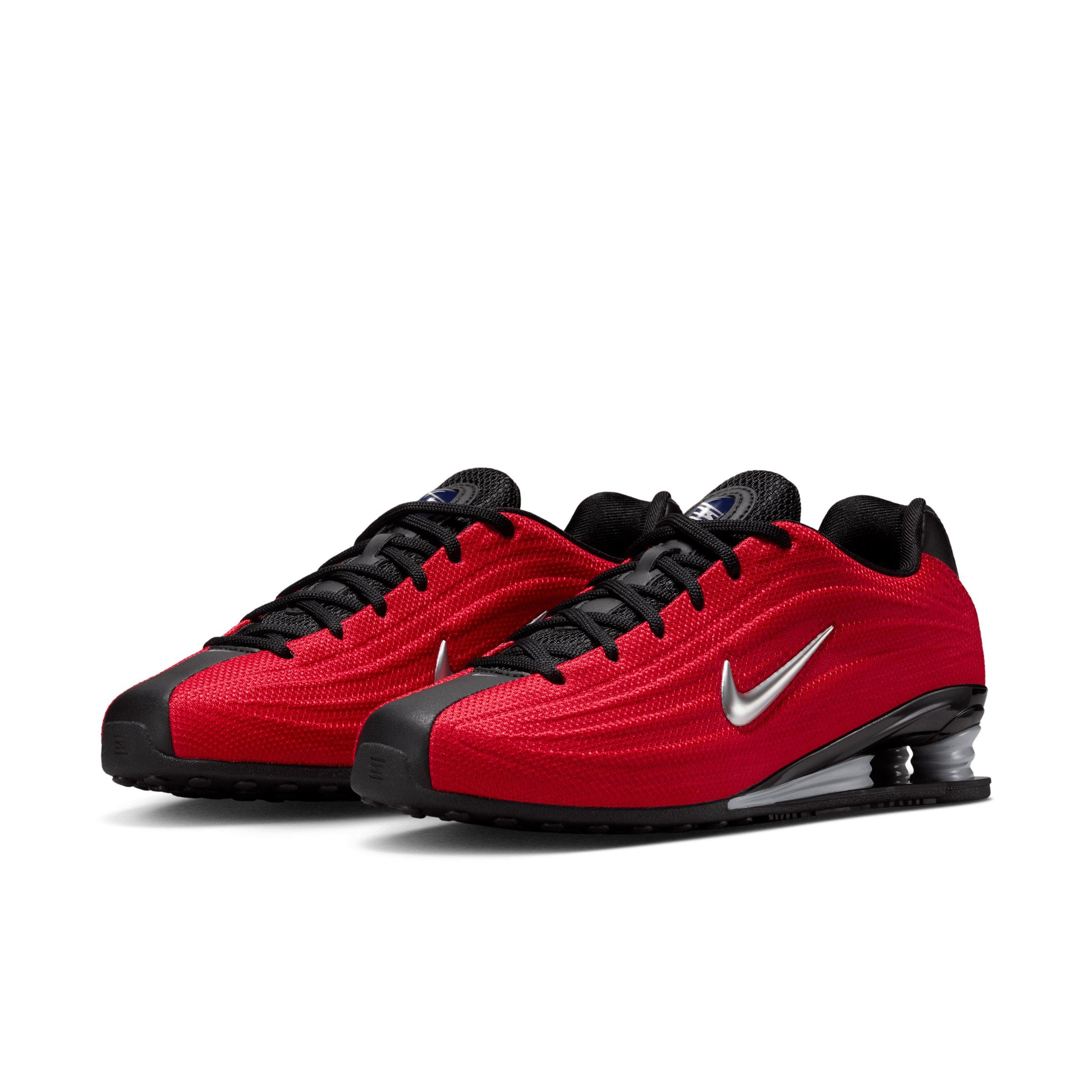 Nike Shox Z "Fire Red/Black/Flat Silver/Metallic Silver" Women's Shoe - RED/BLACK/SILVER/SILVER Thumbnail View 3