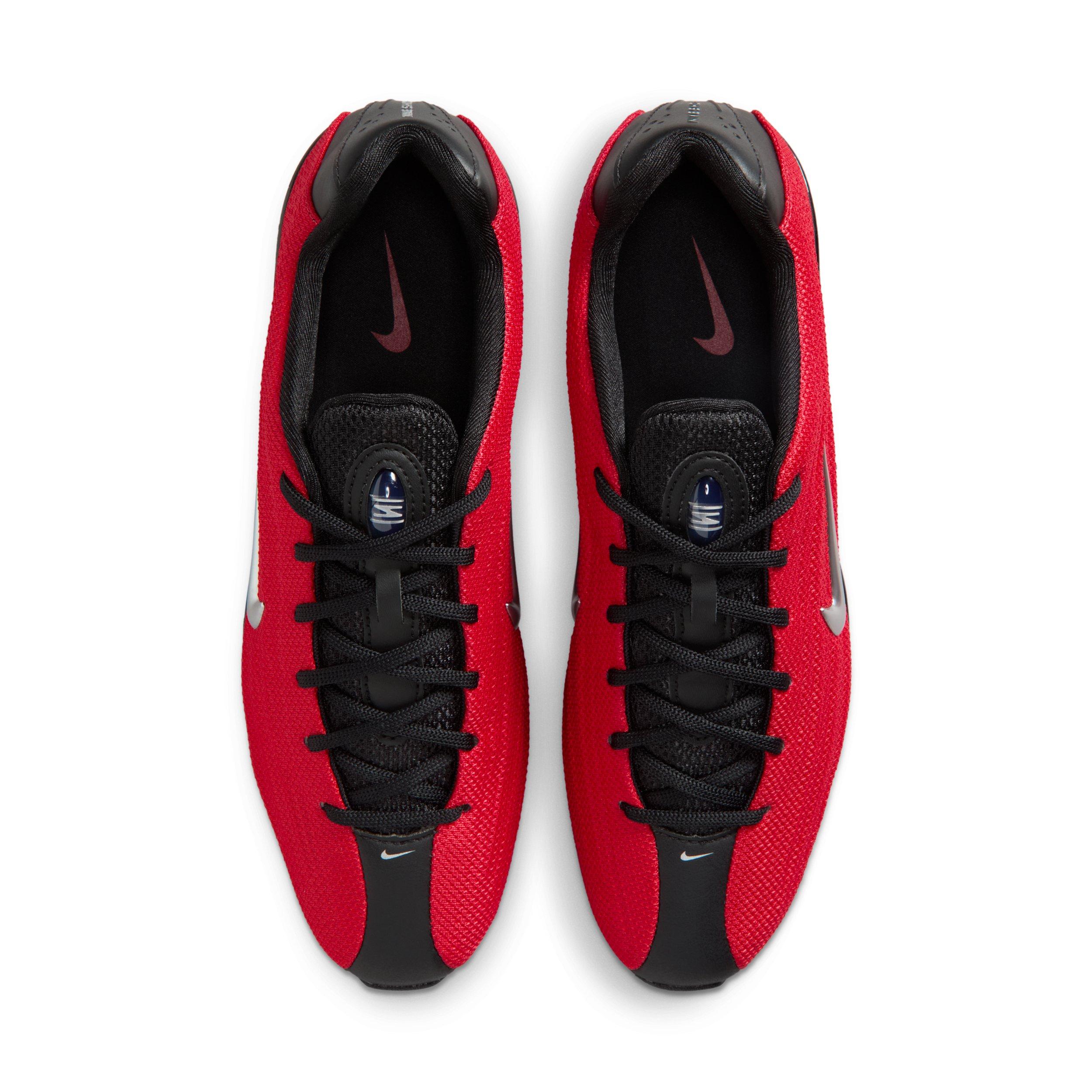 Nike Shox Z "Fire Red/Black/Flat Silver/Metallic Silver" Women's Shoe - RED/BLACK/SILVER/SILVER Thumbnail View 4