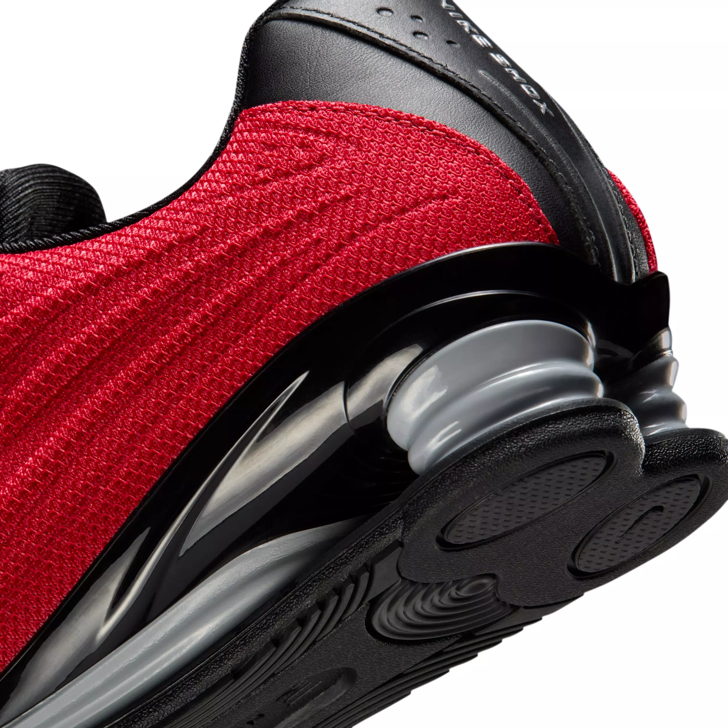 Nike Shox Z "Fire Red/Black/Flat Silver/Metallic Silver" Women's Shoe - RED/BLACK/SILVER/SILVER