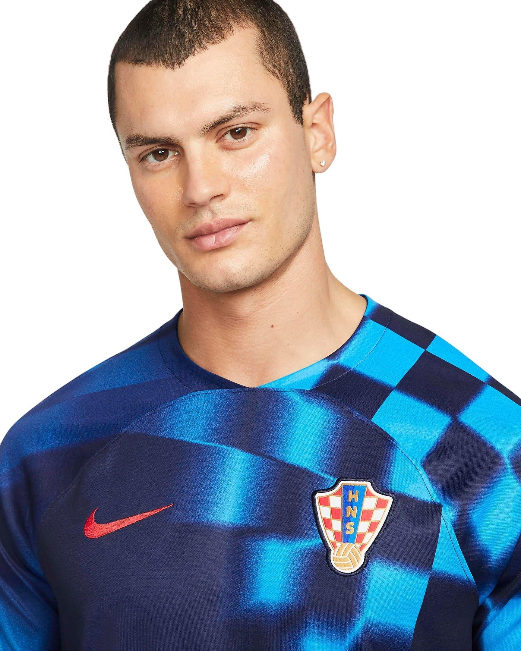 Croatia 2022/23 Stadium Away Big Kids' Nike Dri-FIT Soccer Jersey