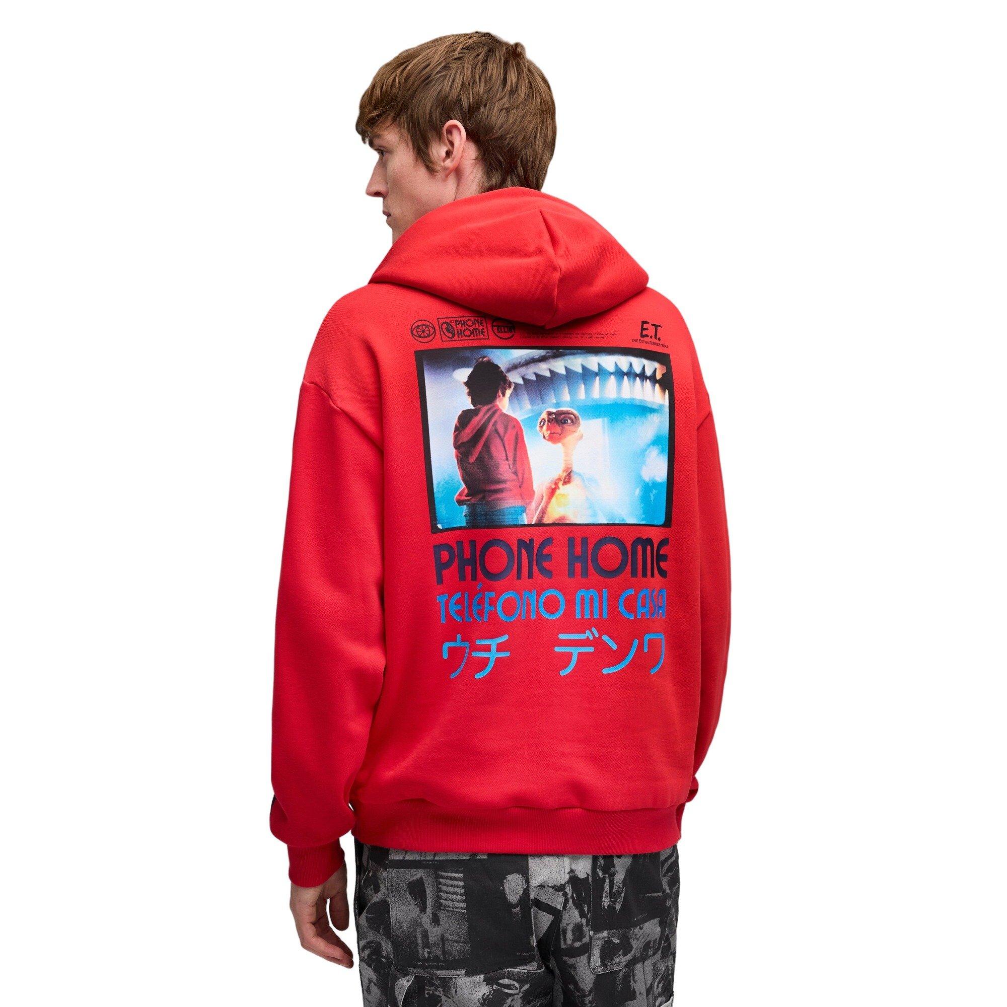 PUMA Hoops x E.T. Men's Hoodie - Red - RED Thumbnail View 2