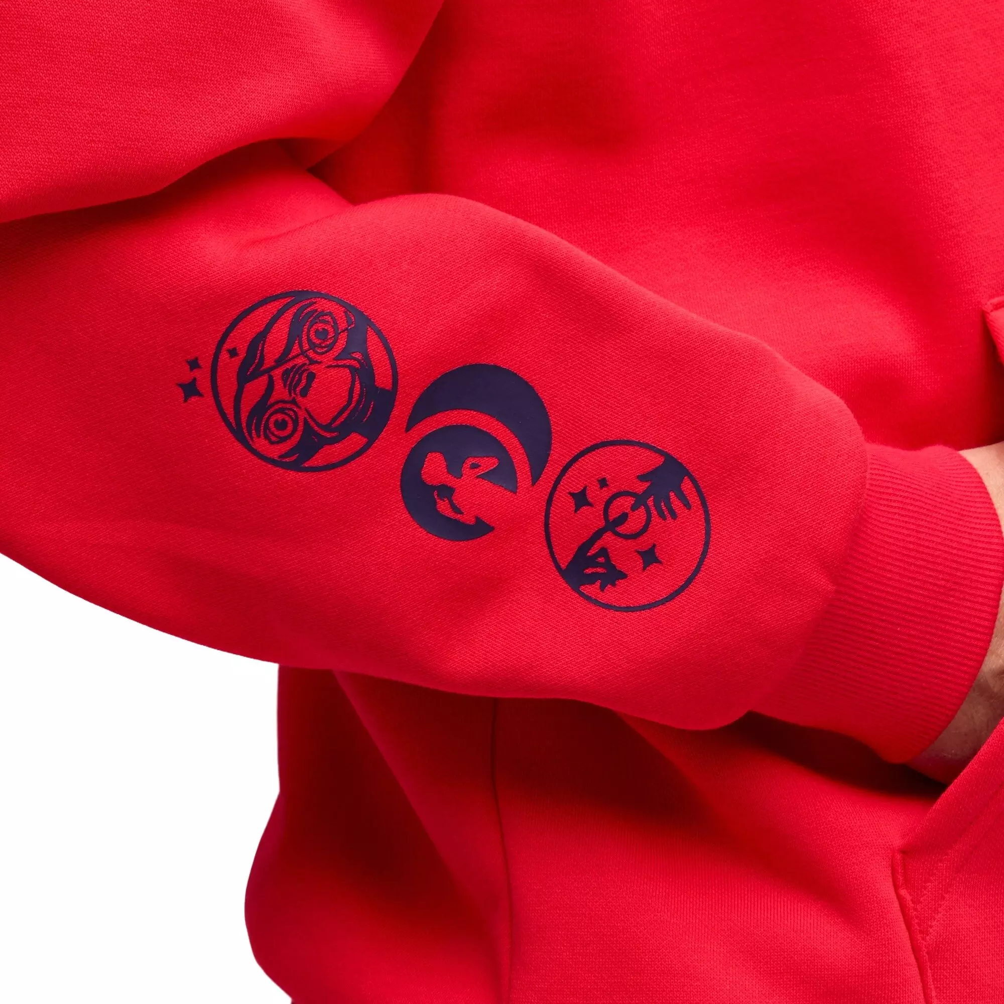 PUMA Hoops x E.T. Men's Hoodie - Red - RED