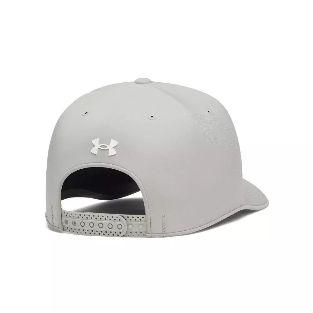 Under Armour StealthForm High Adjustable Cap - Grey/White - GREY/WHITE