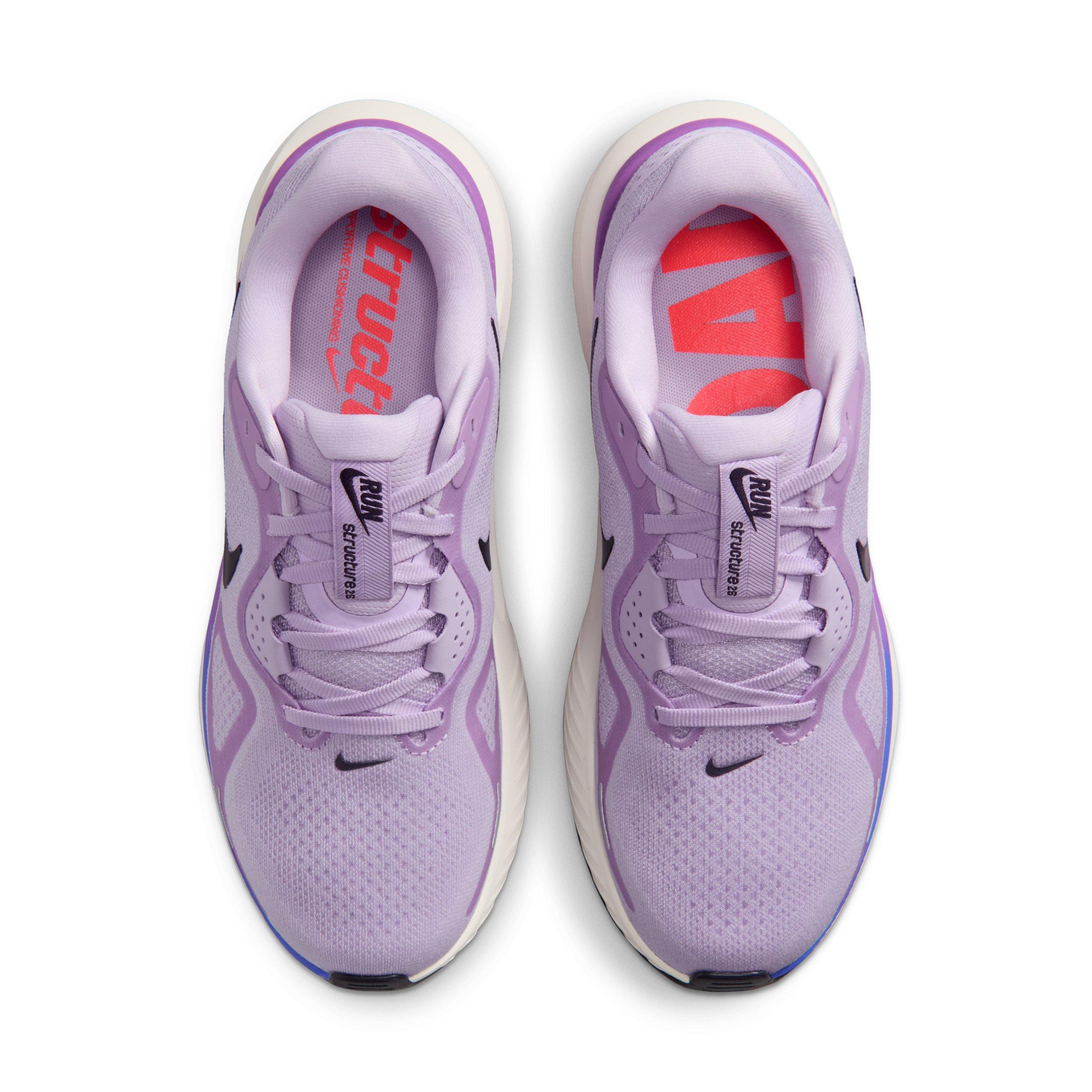 Nike Structure 26 "Violet Mist/Bright Violet/Sapphire/Cave Purple" Women's Running Shoe - VIOLET/VIOLET/SAPPHIRE/PURPLE Thumbnail View 4