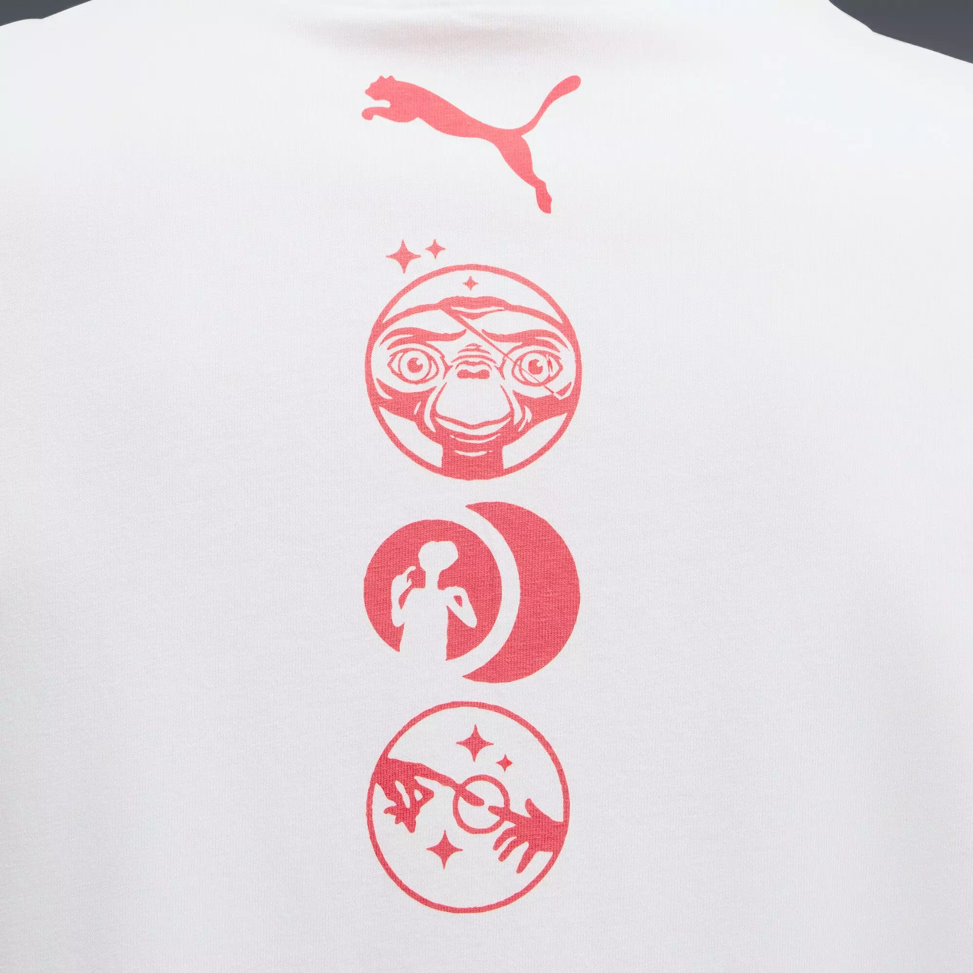 PUMA Hoops x E.T. Men's Phone Home Basketball Tee - WHITE