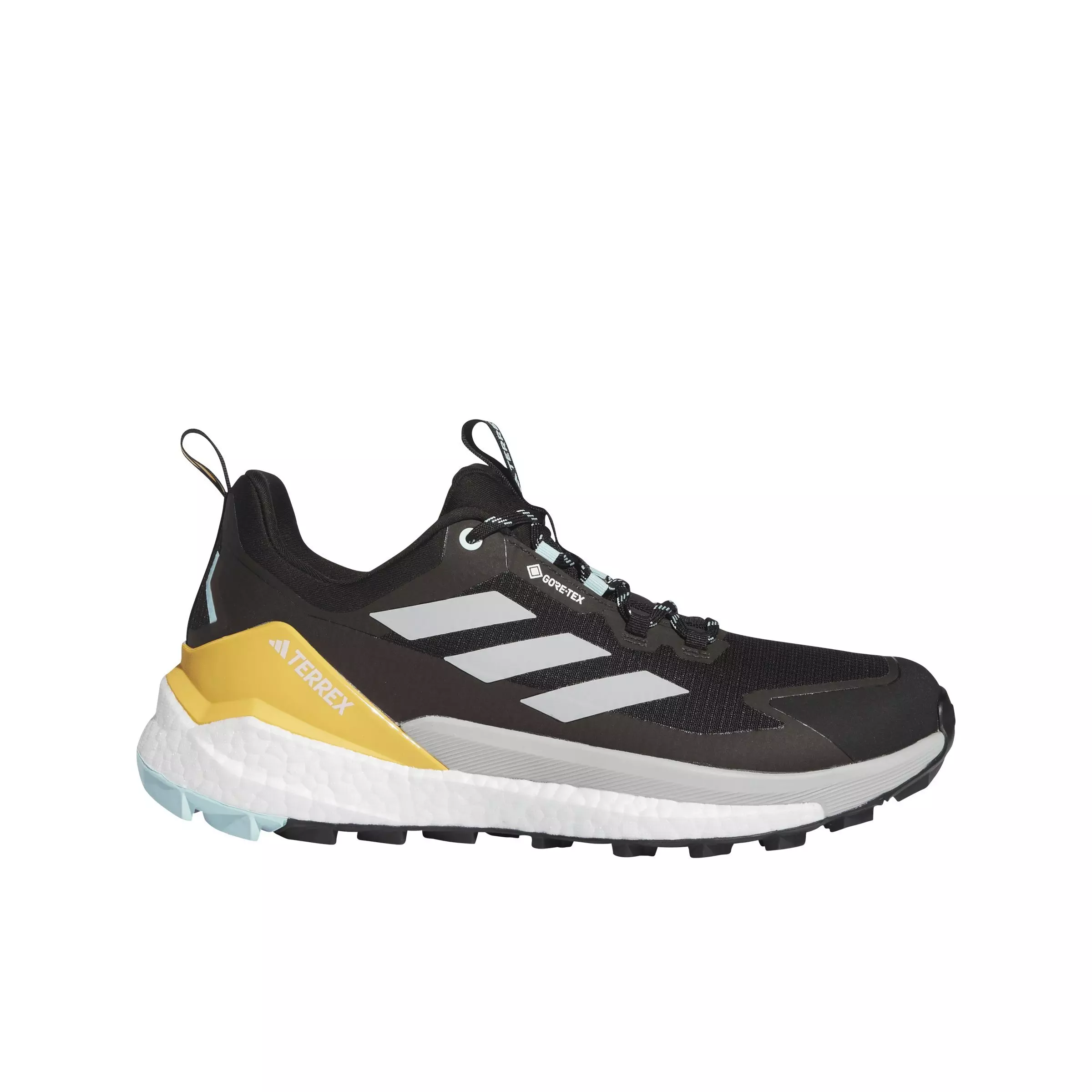 adidas Terrex Free Hiker 2.0 Low GORE-TEX "Core Black/Wonder Silver/Seflaq" Men's Hiking Shoe - BLACK/SILVER/SEFLAQ
