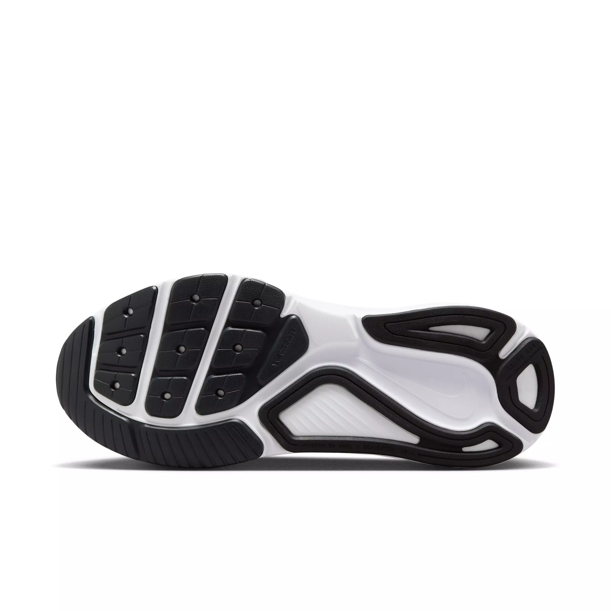 Nike Structure 26 "Black/Wolf Grey/Metallic Silver/White" Women's Wide Running Shoe - BLACK/GREY/SILVER/WHITE