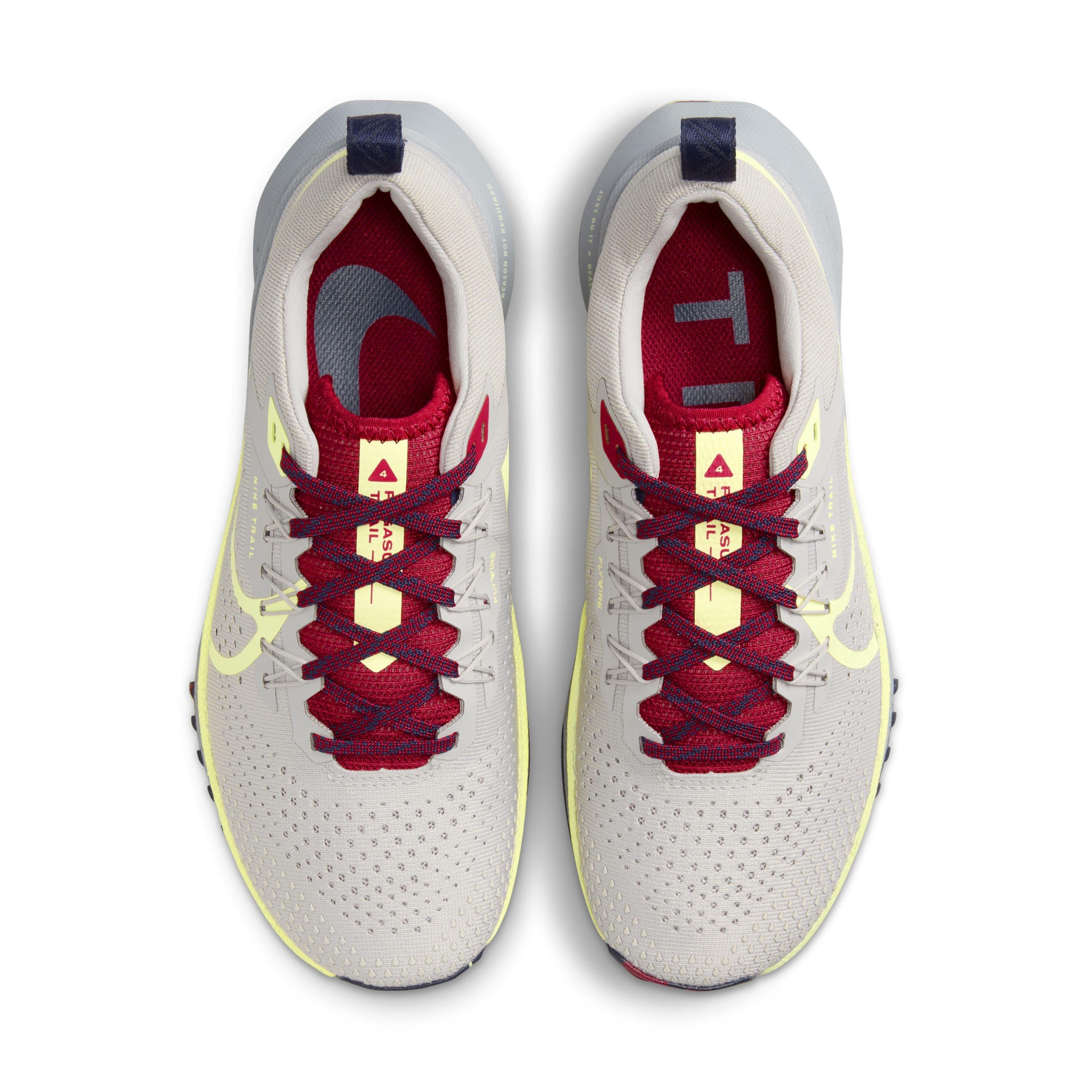 Nike Pegasus Trail 4 "Platinum Violet/Purple Ink/Fierce Pink/Luminous Green" Women's Trail Running Shoe - VIOLET/PURPLE/PINK/GREEN Thumbnail View 4