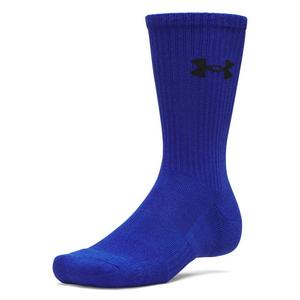 Under Armour Unisex Adult Performance Cotton 6-Pack Crew Socks - Multi-Color - MULTICOLOR