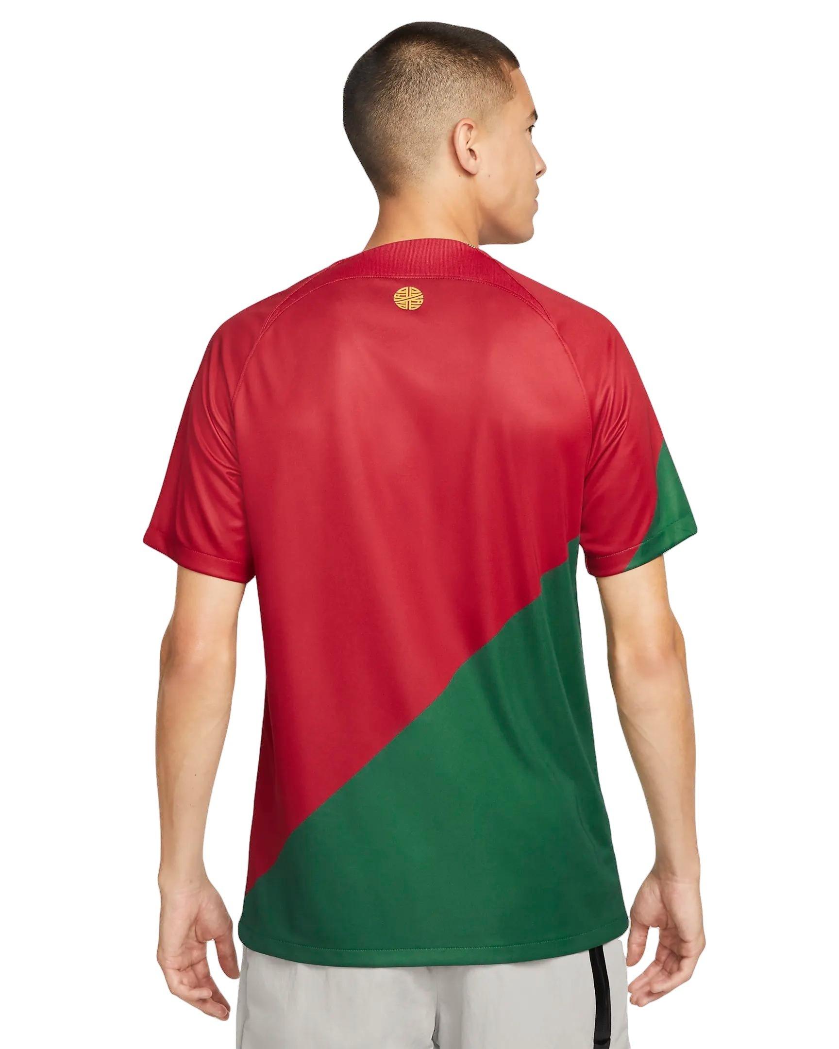 Nike Portugal 2022/23 Match Home Men's Dri-Fit ADV Soccer Jersey Red