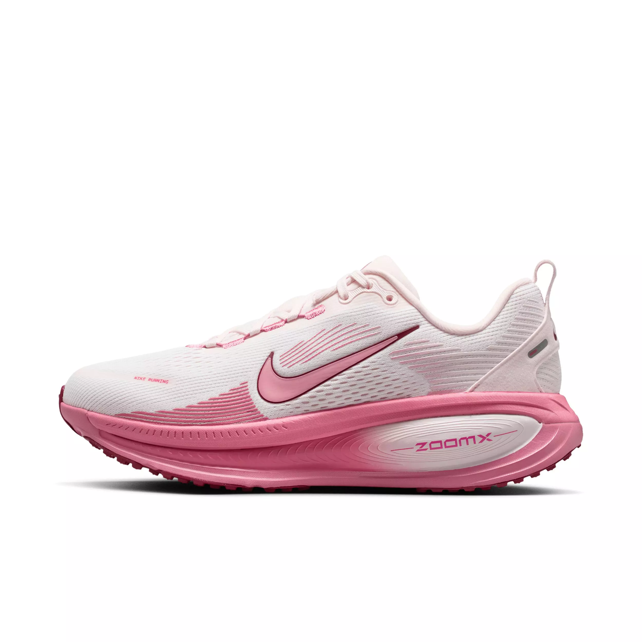 Nike Vomero 18 "White/Pearl Pink/Team Red/Peony" Women's Running Shoe - WHITE/PINK/RED/PEONY