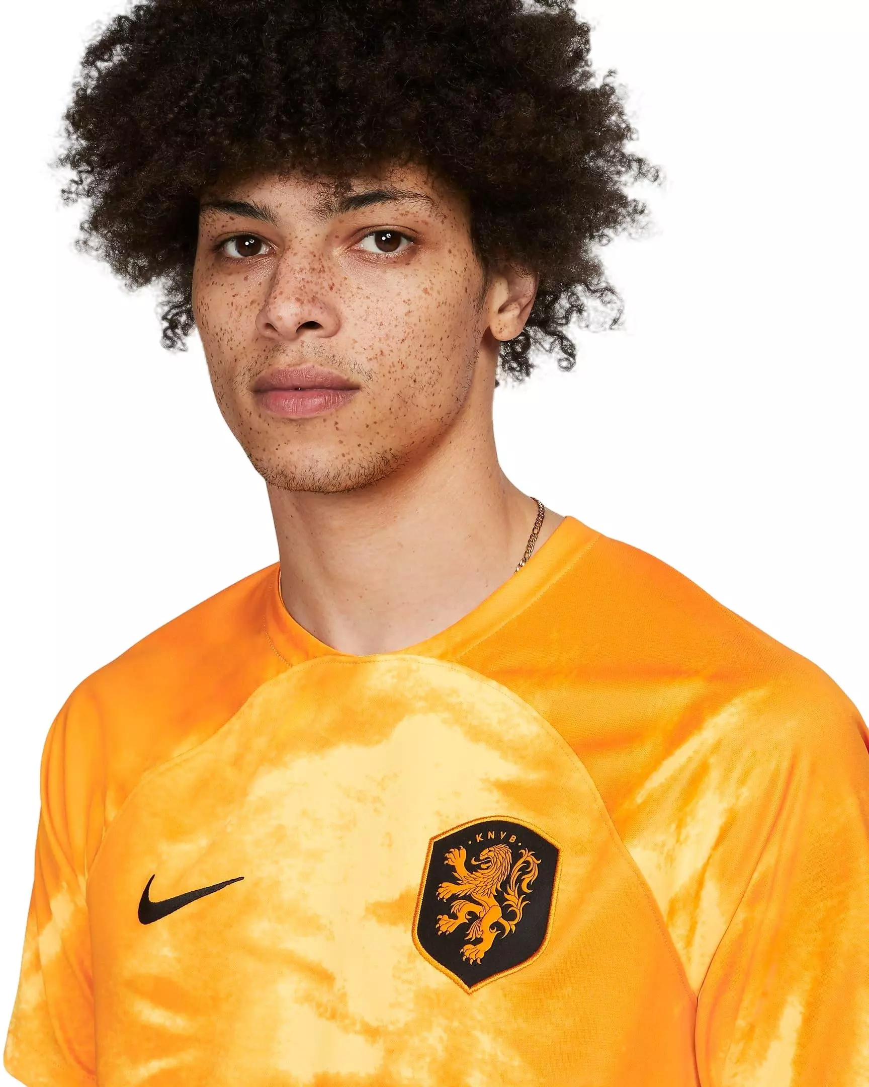 Nike Men's Netherlands 2022/23 Stadium Home Dri-FIT ADV Soccer Jersey-Yellow - YELLOW