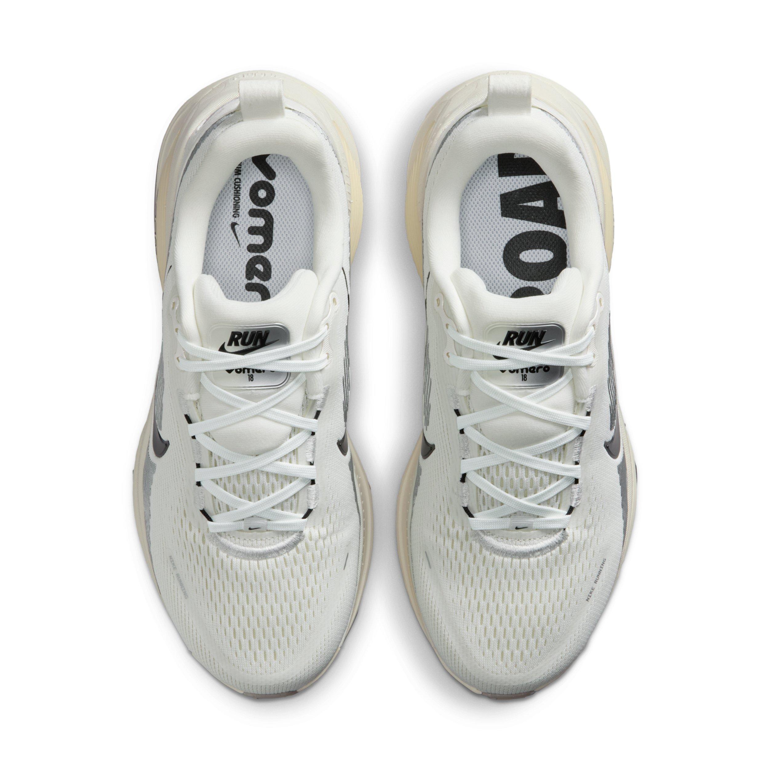 Nike Vomero 18 "Summit White/Coconut Milk/Sail/Black" Women's Wide Running Shoe - WHITE/MILK/SAIL/BLACK Thumbnail View 4