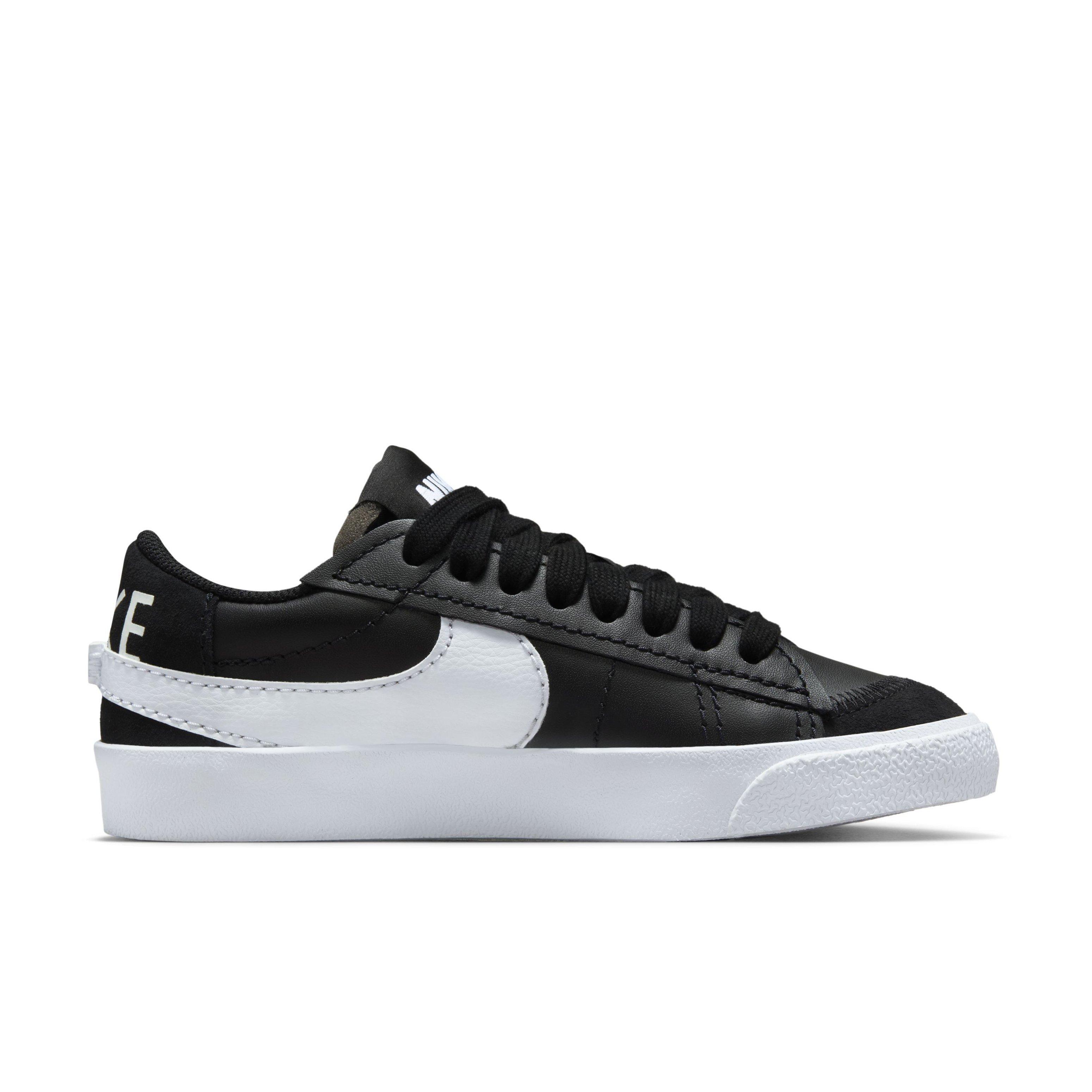 Nike Blazer Low '77 Jumbo "Black/Black/Team Orange/White" Women's Shoe - BLACK/BLACK/ORANGE/WHITE Thumbnail View 1