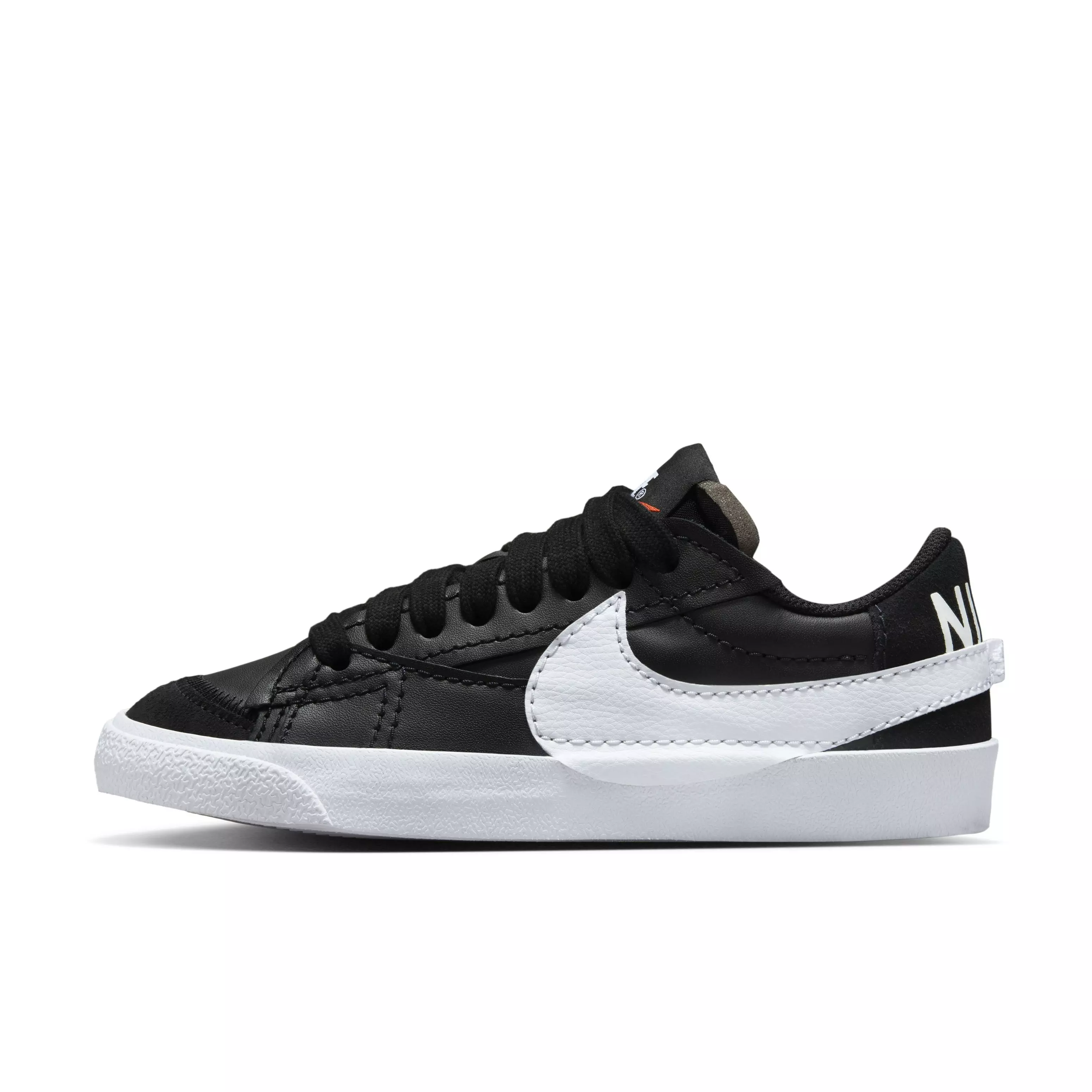 Nike Blazer Low '77 Jumbo "Black/Black/Team Orange/White" Women's Shoe - BLACK/BLACK/ORANGE/WHITE