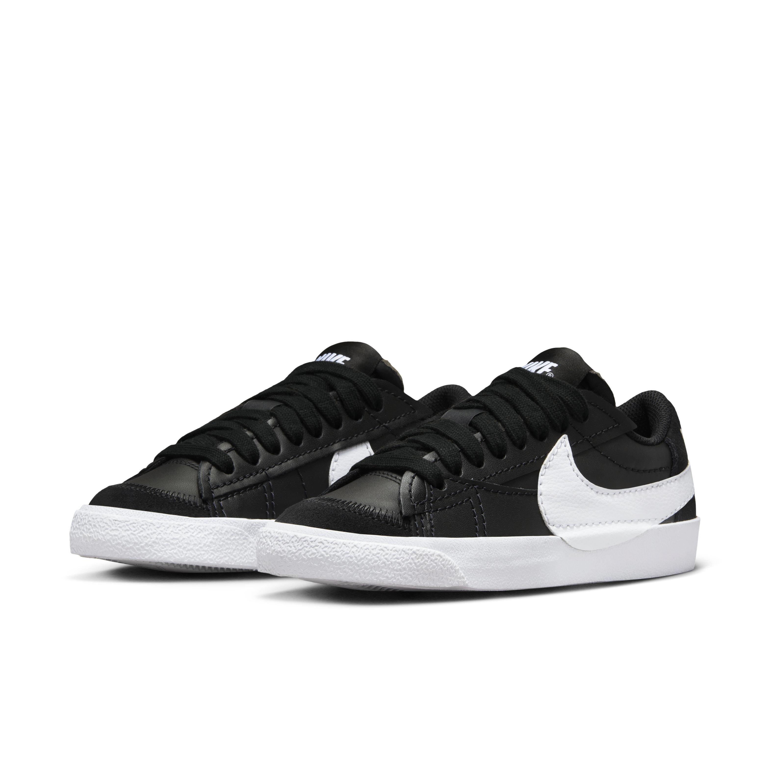Nike Blazer Low '77 Jumbo "Black/Black/Team Orange/White" Women's Shoe - BLACK/BLACK/ORANGE/WHITE Thumbnail View 3