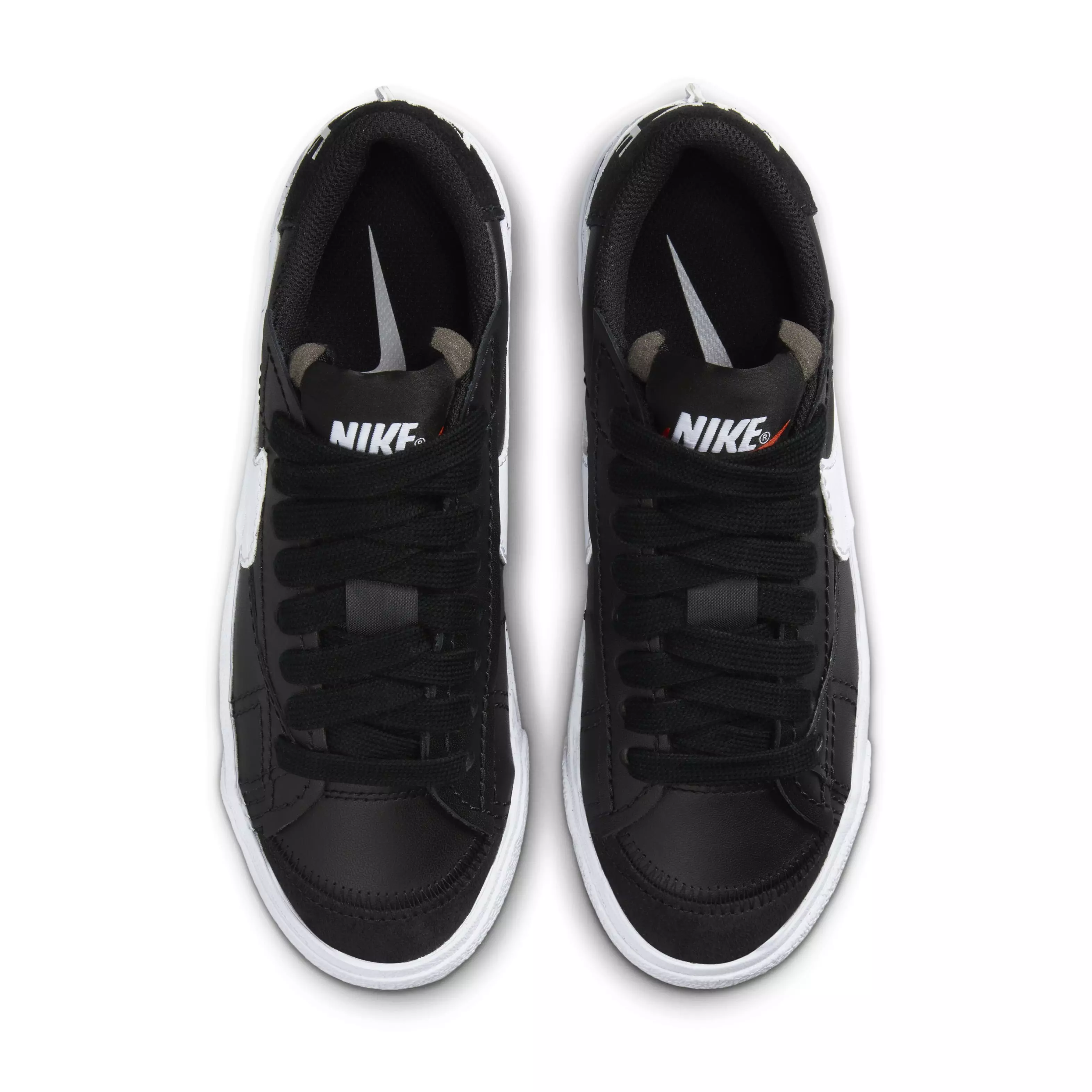 Nike Blazer Low '77 Jumbo "Black/Black/Team Orange/White" Women's Shoe - BLACK/BLACK/ORANGE/WHITE