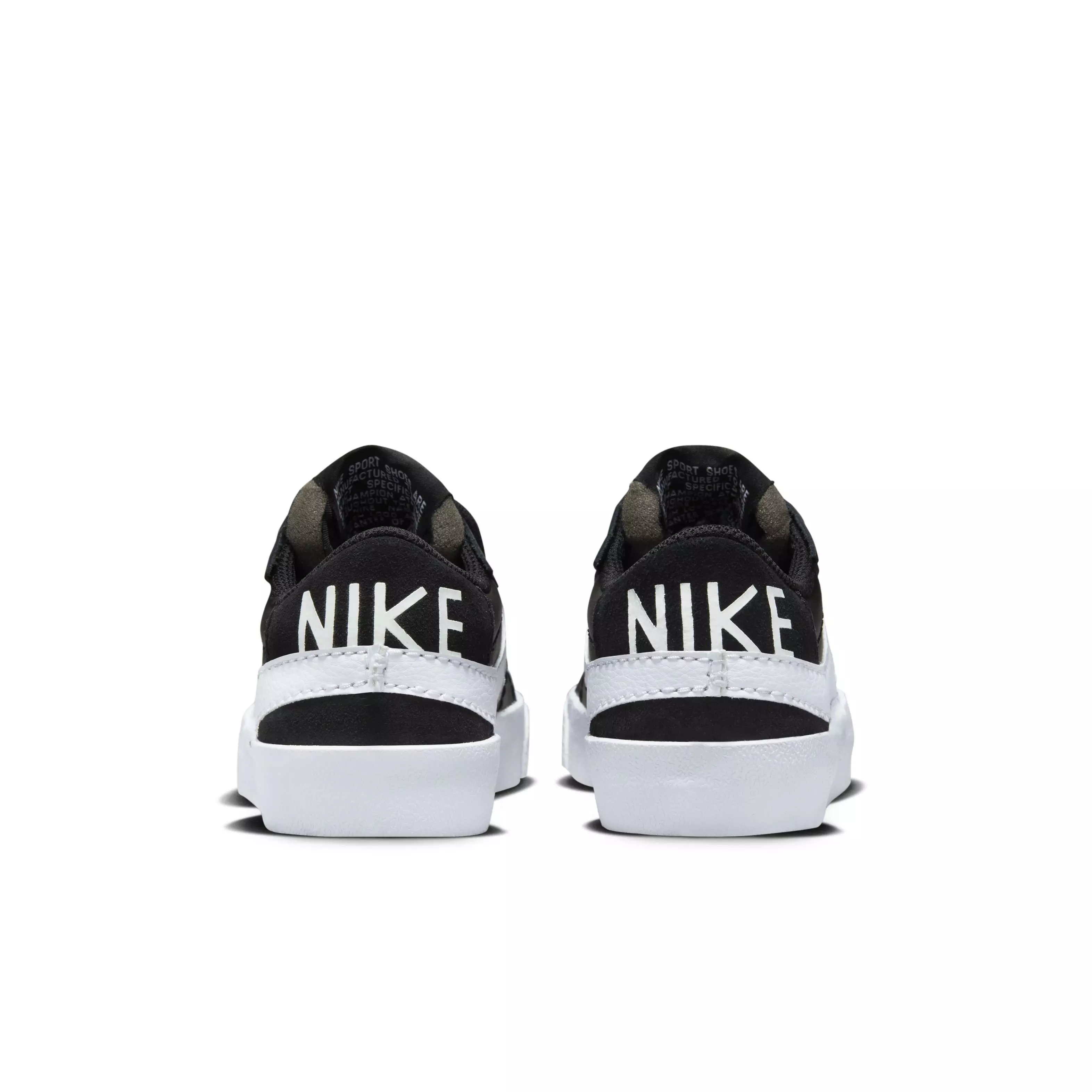 Nike Blazer Low '77 Jumbo "Black/Black/Team Orange/White" Women's Shoe - BLACK/BLACK/ORANGE/WHITE